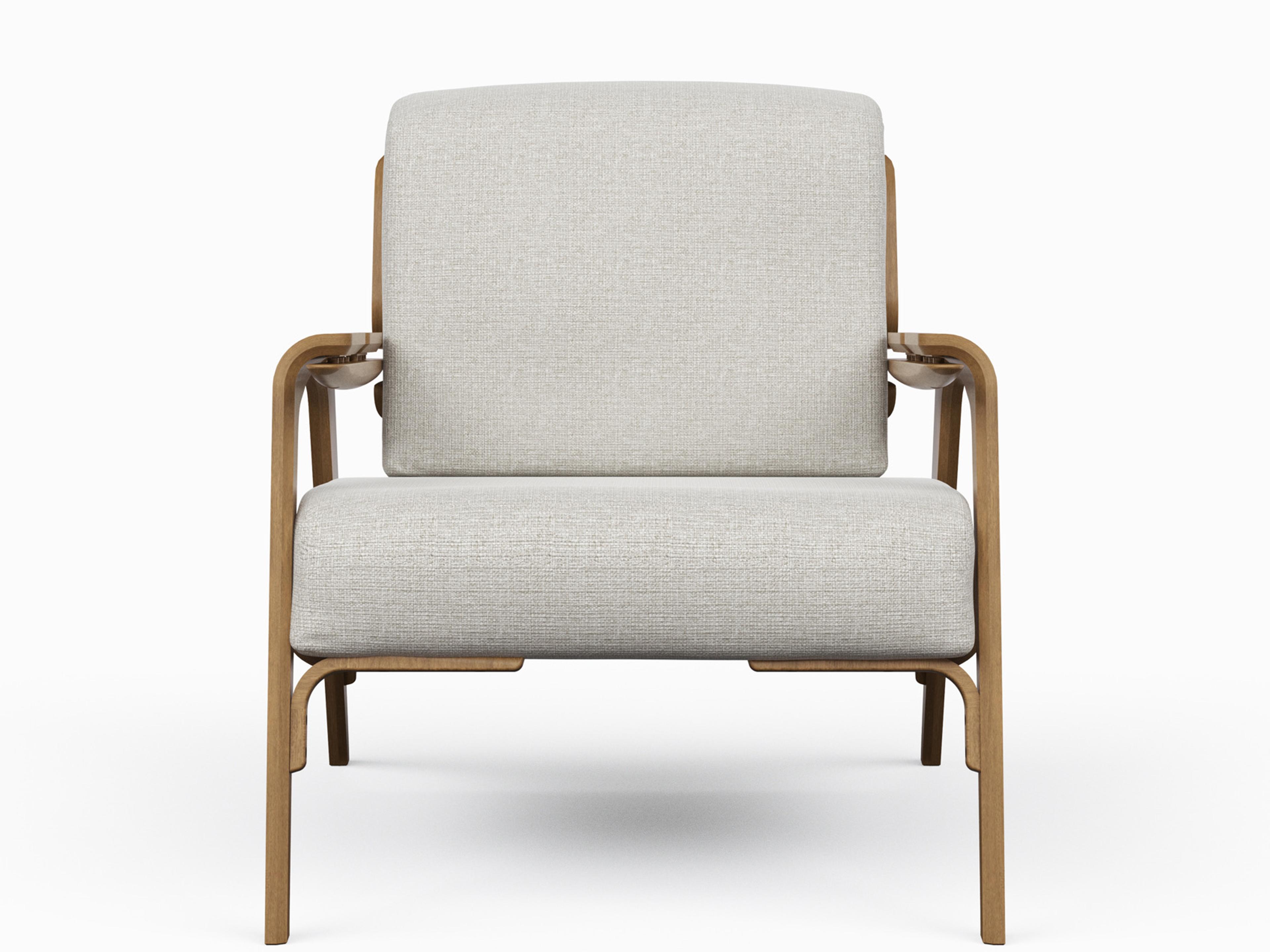 Urbia Modern Brazilian Fly Brown Accent Chair