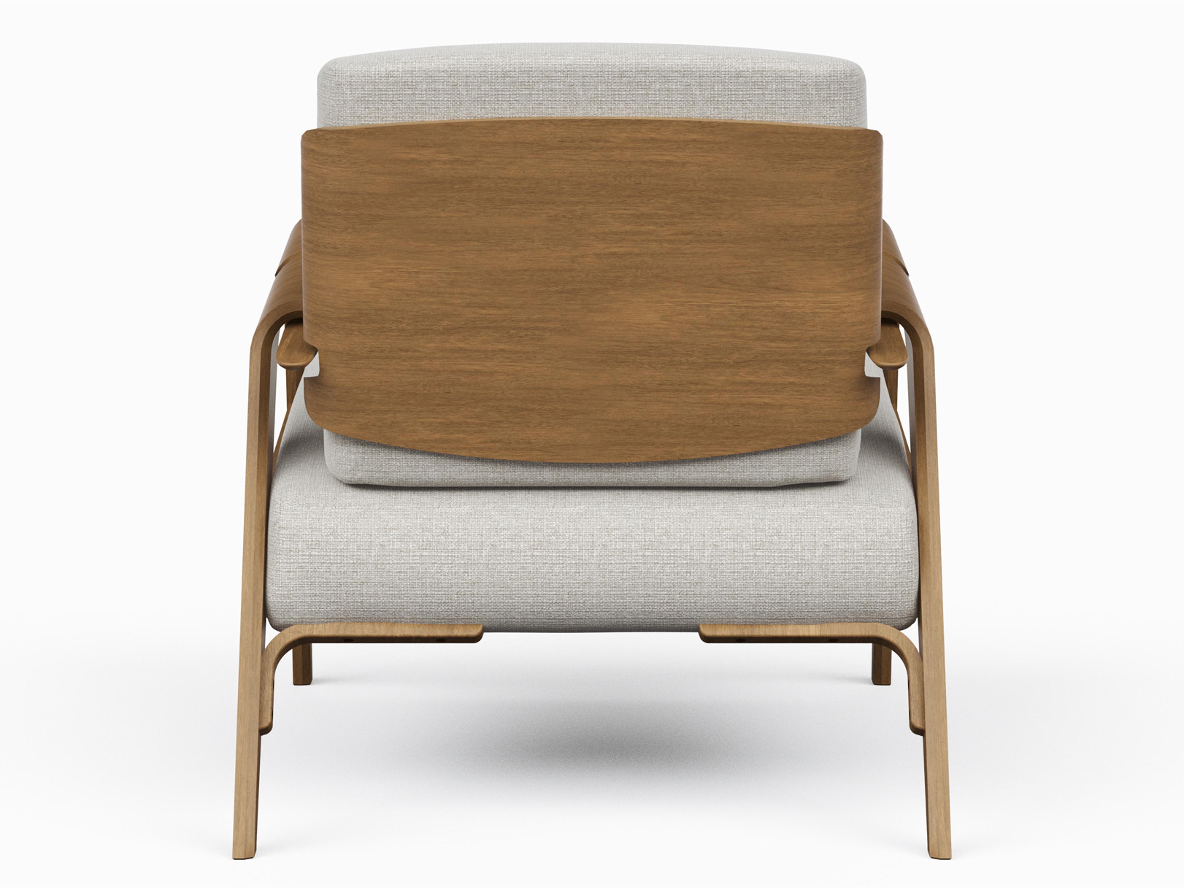 Urbia Modern Brazilian Fly Brown Accent Chair