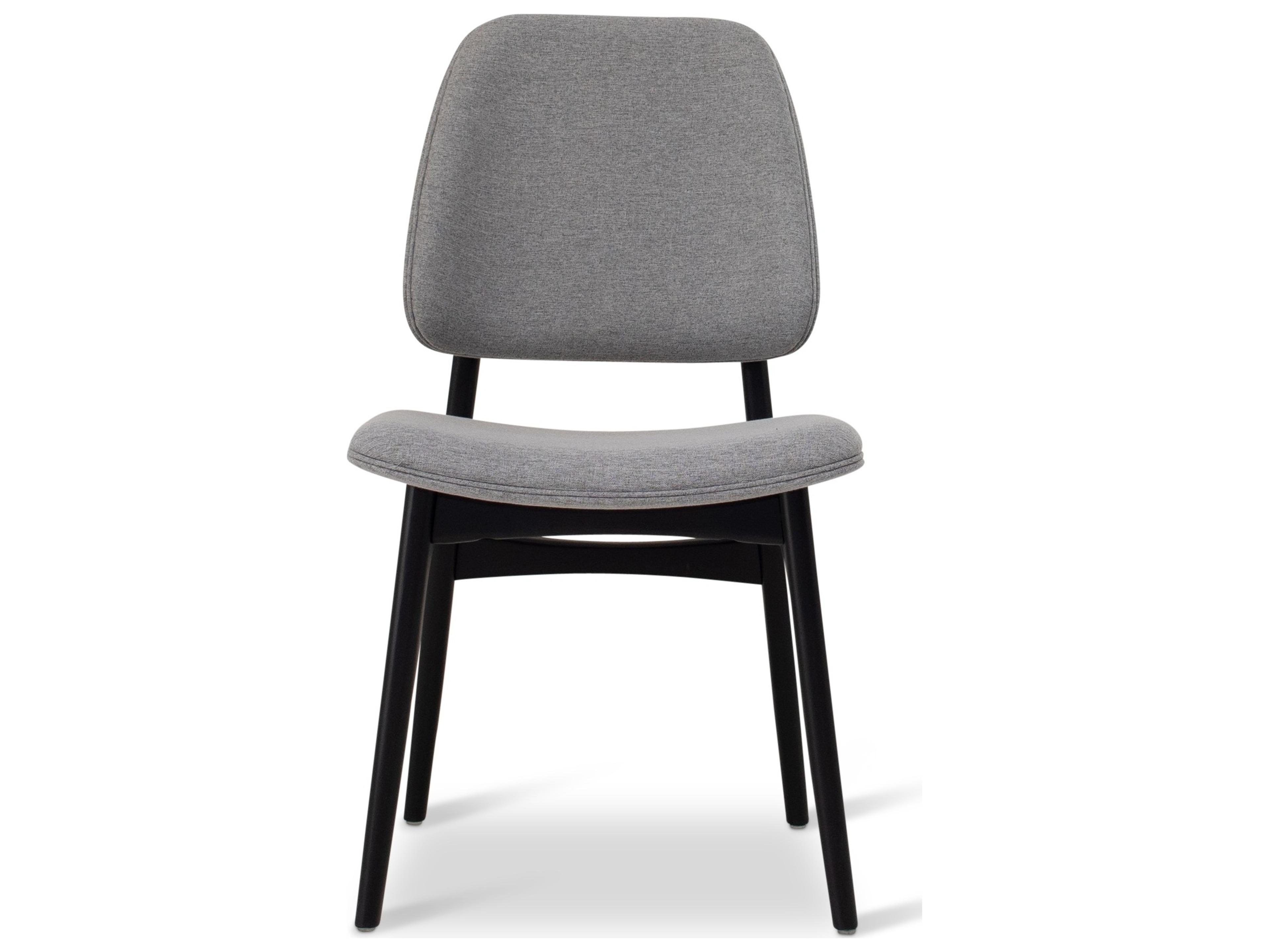 Urbia Modern Brazilian Ariel Gray Upholstered Side Dining Chair