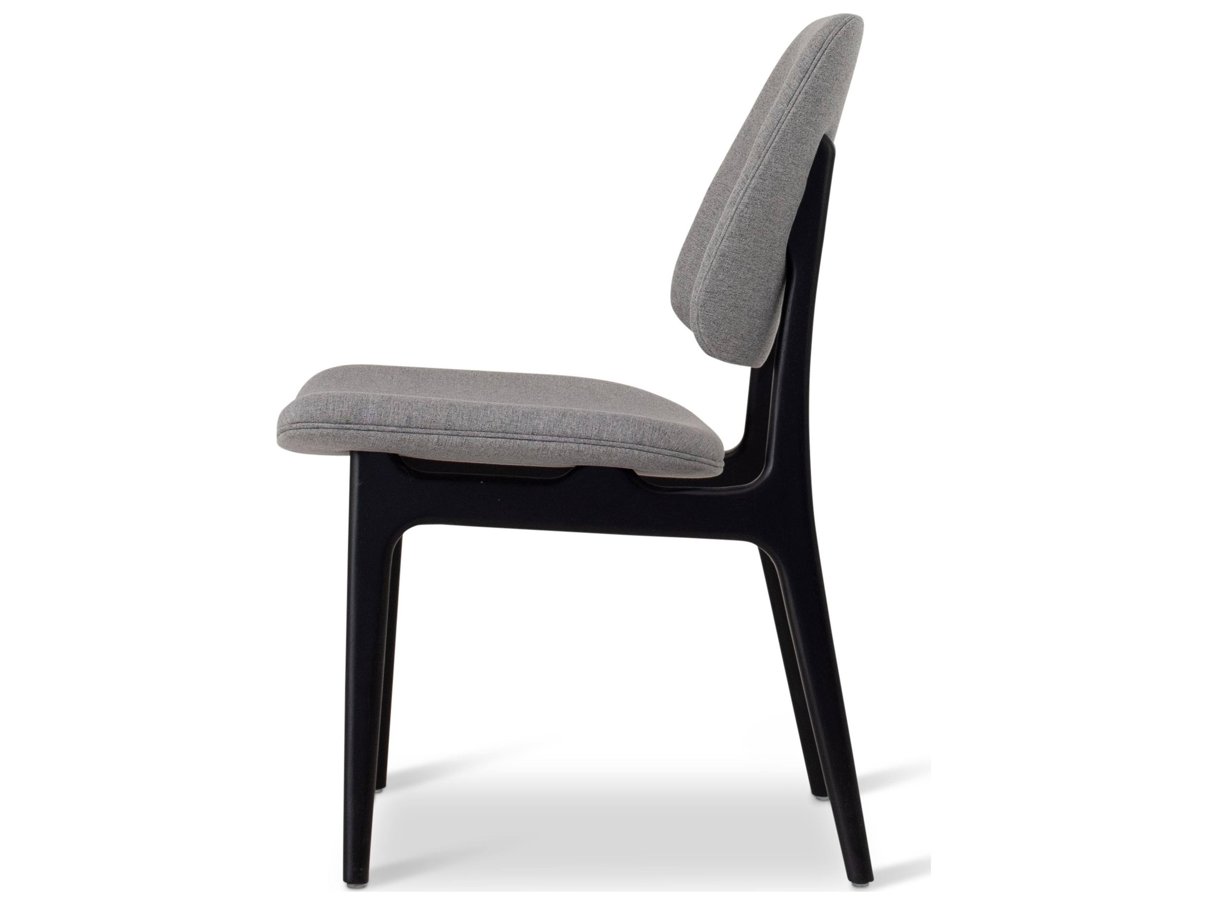 Urbia Modern Brazilian Ariel Gray Upholstered Side Dining Chair