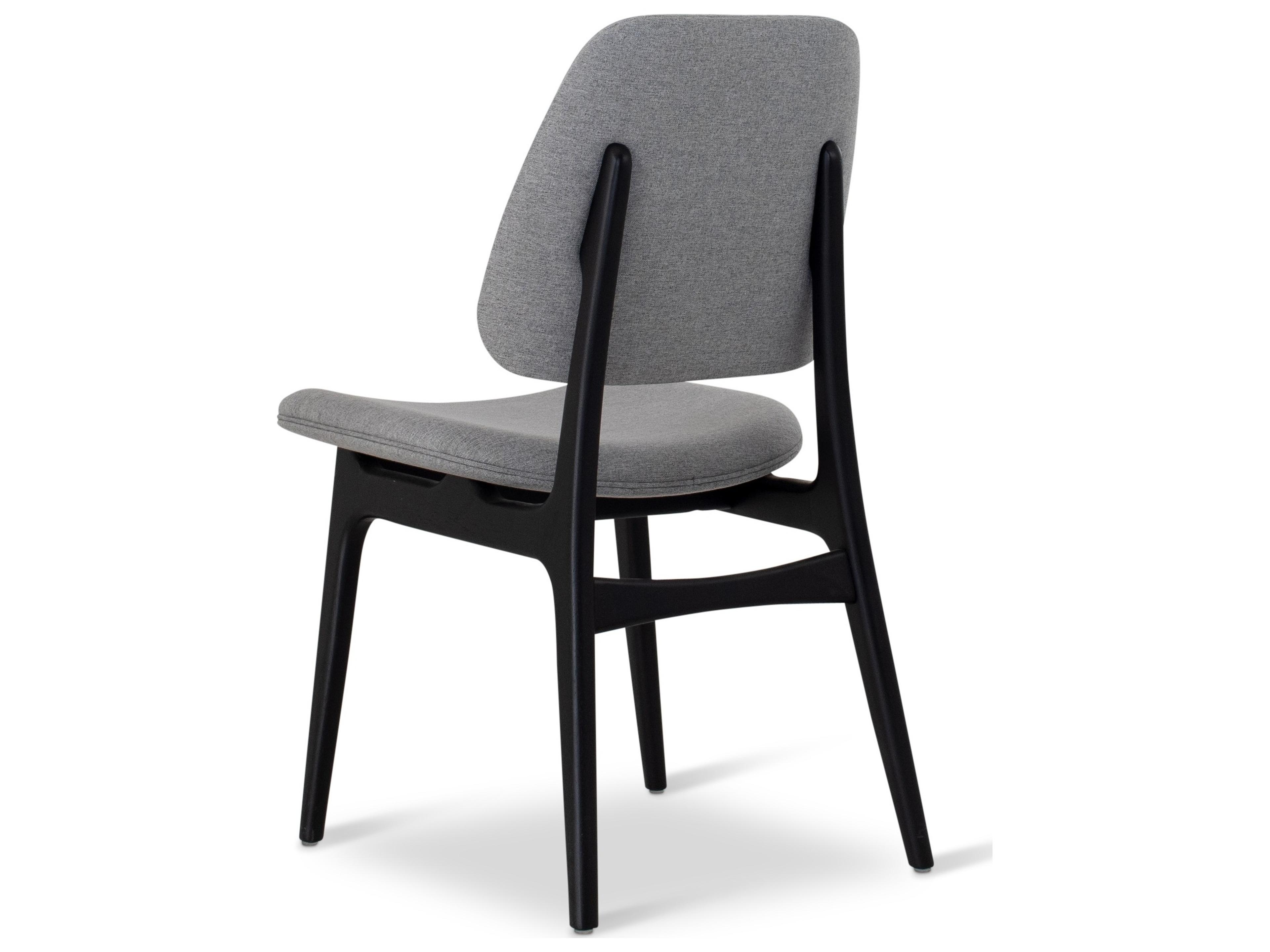Urbia Modern Brazilian Ariel Gray Upholstered Side Dining Chair