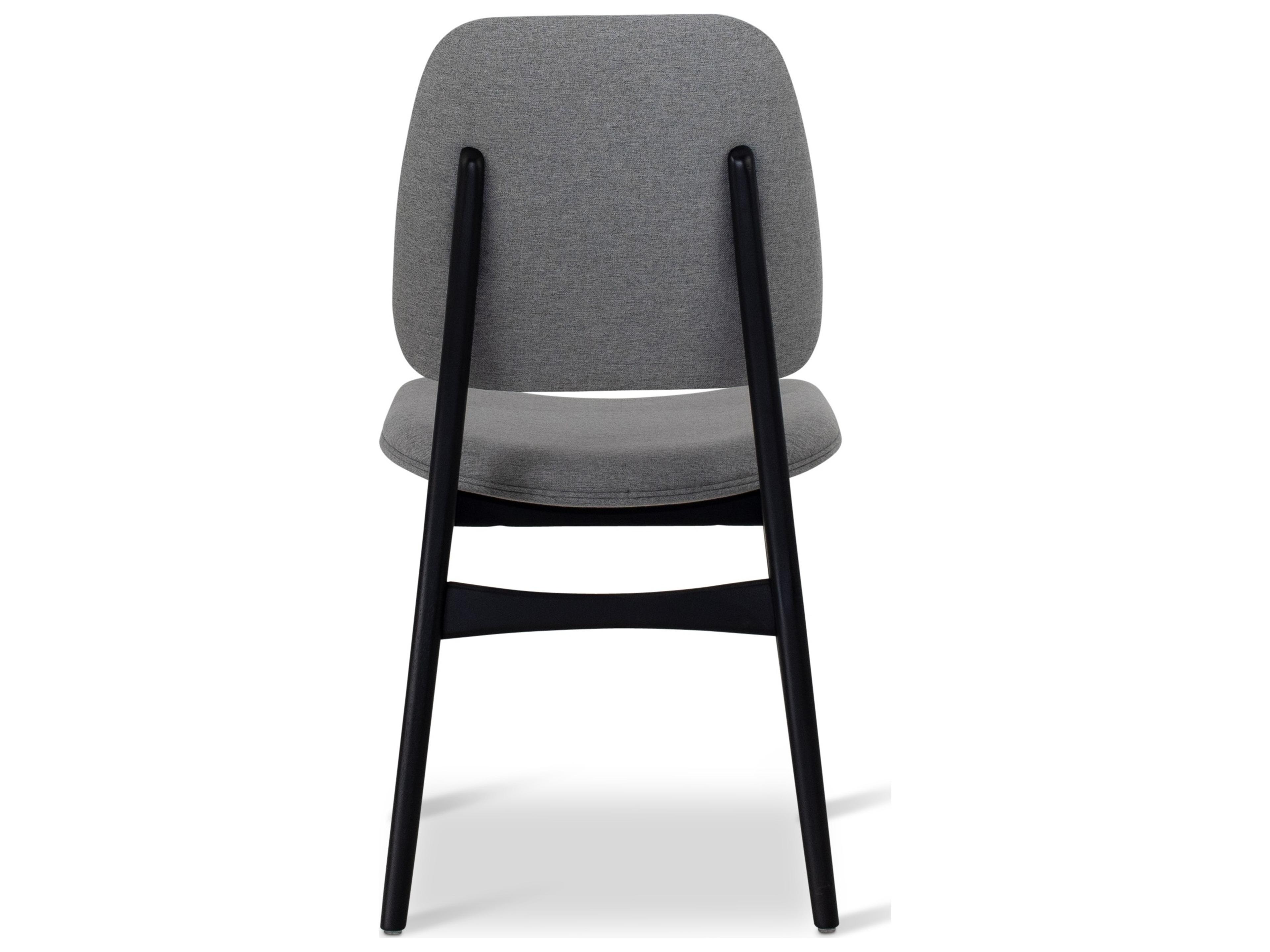 Urbia Modern Brazilian Ariel Gray Upholstered Side Dining Chair