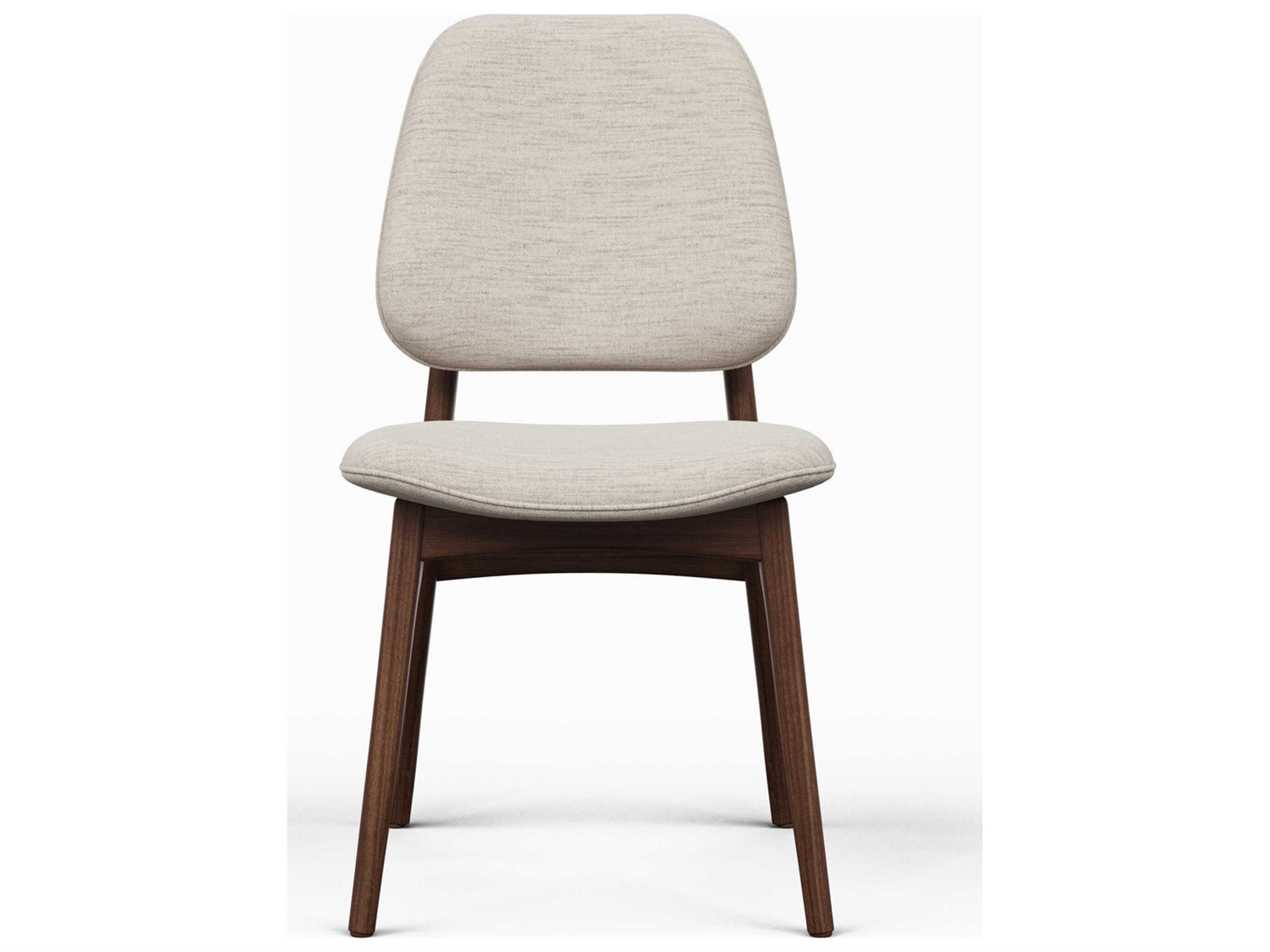 Urbia Modern Brazilian Ariel Beige Upholstered Armless Dining Chair