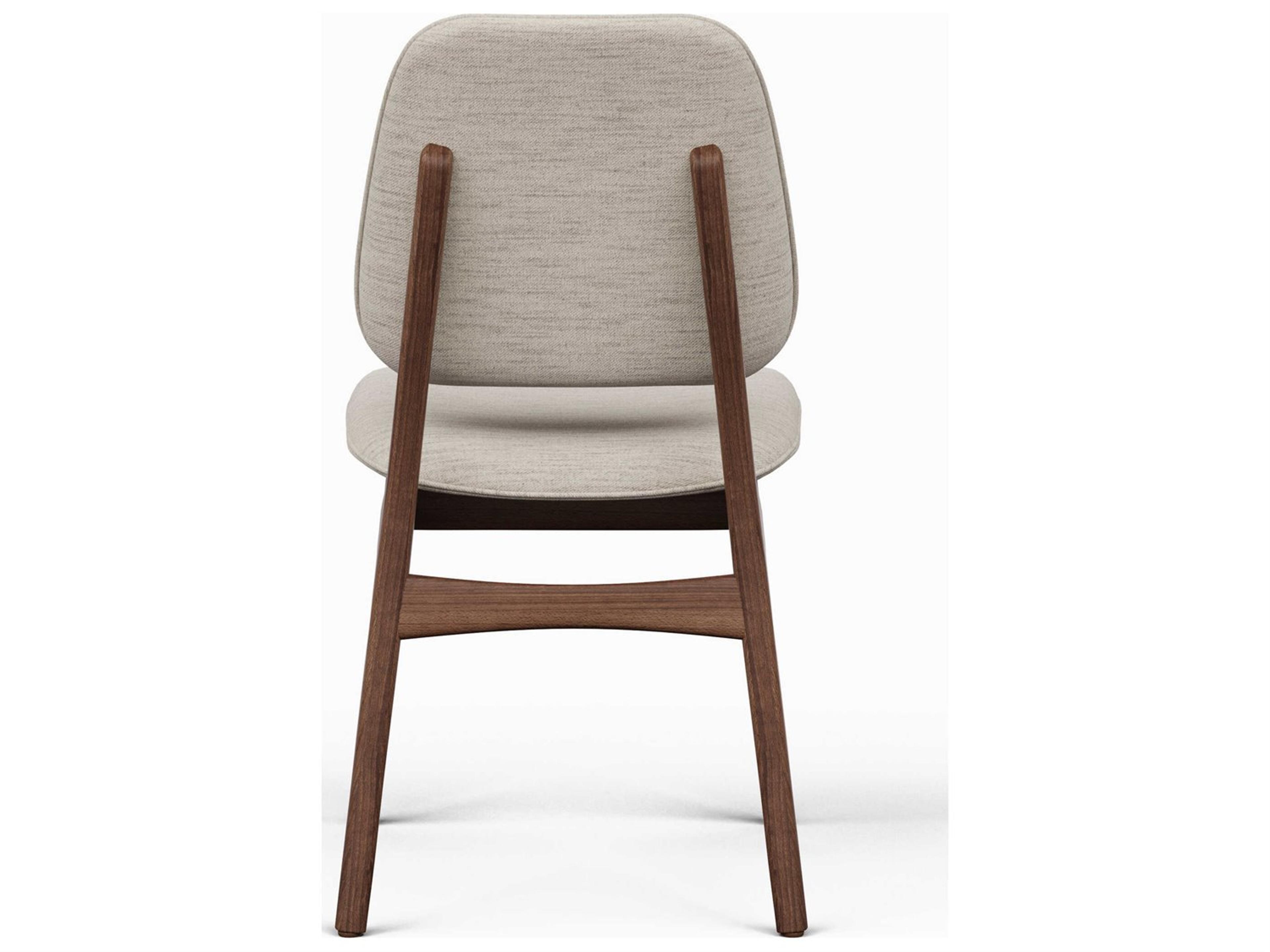 Urbia Modern Brazilian Ariel Beige Upholstered Armless Dining Chair