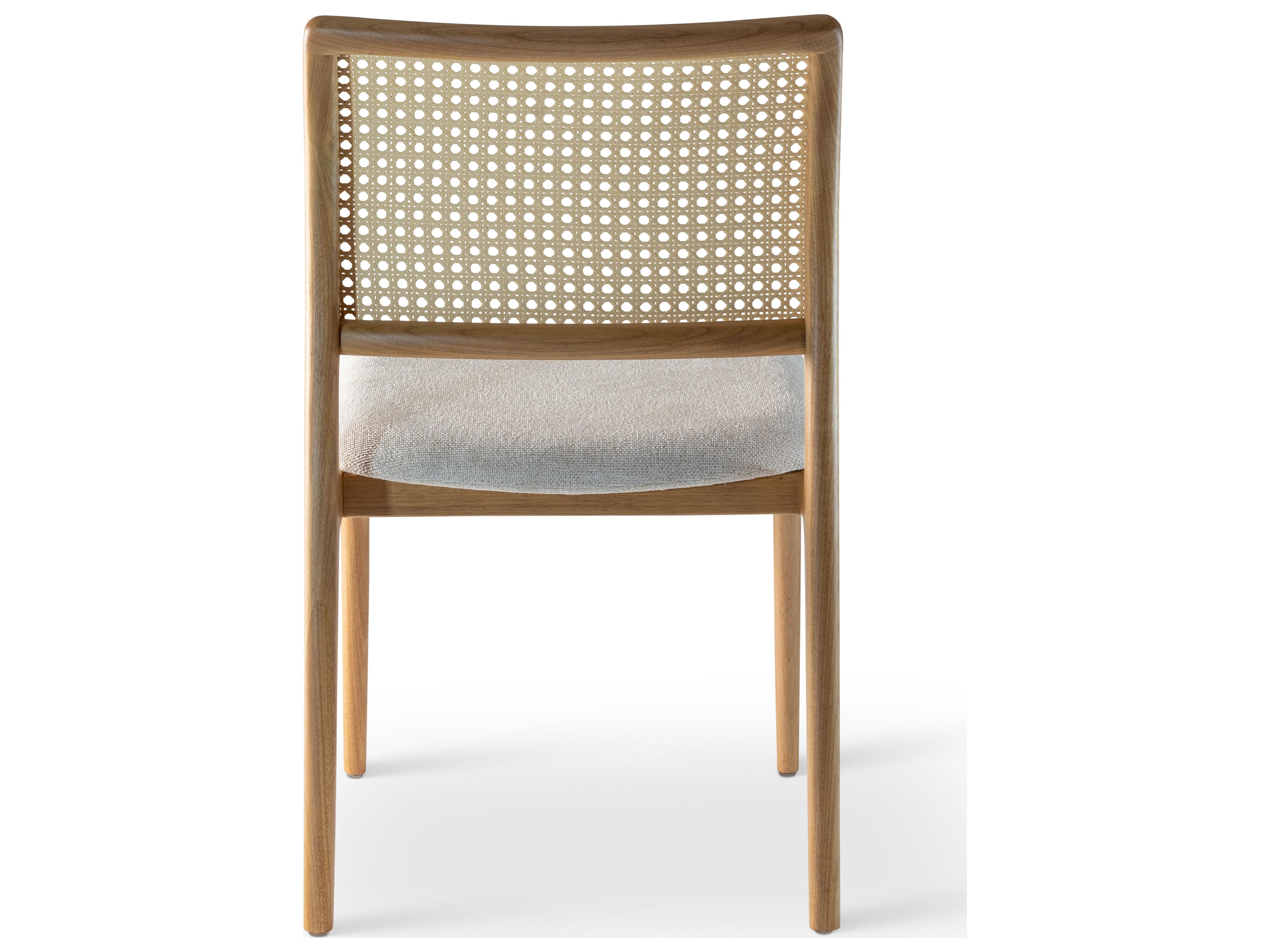Urbia Modern Brazilian Beige Upholstered Armless Dining Chair
