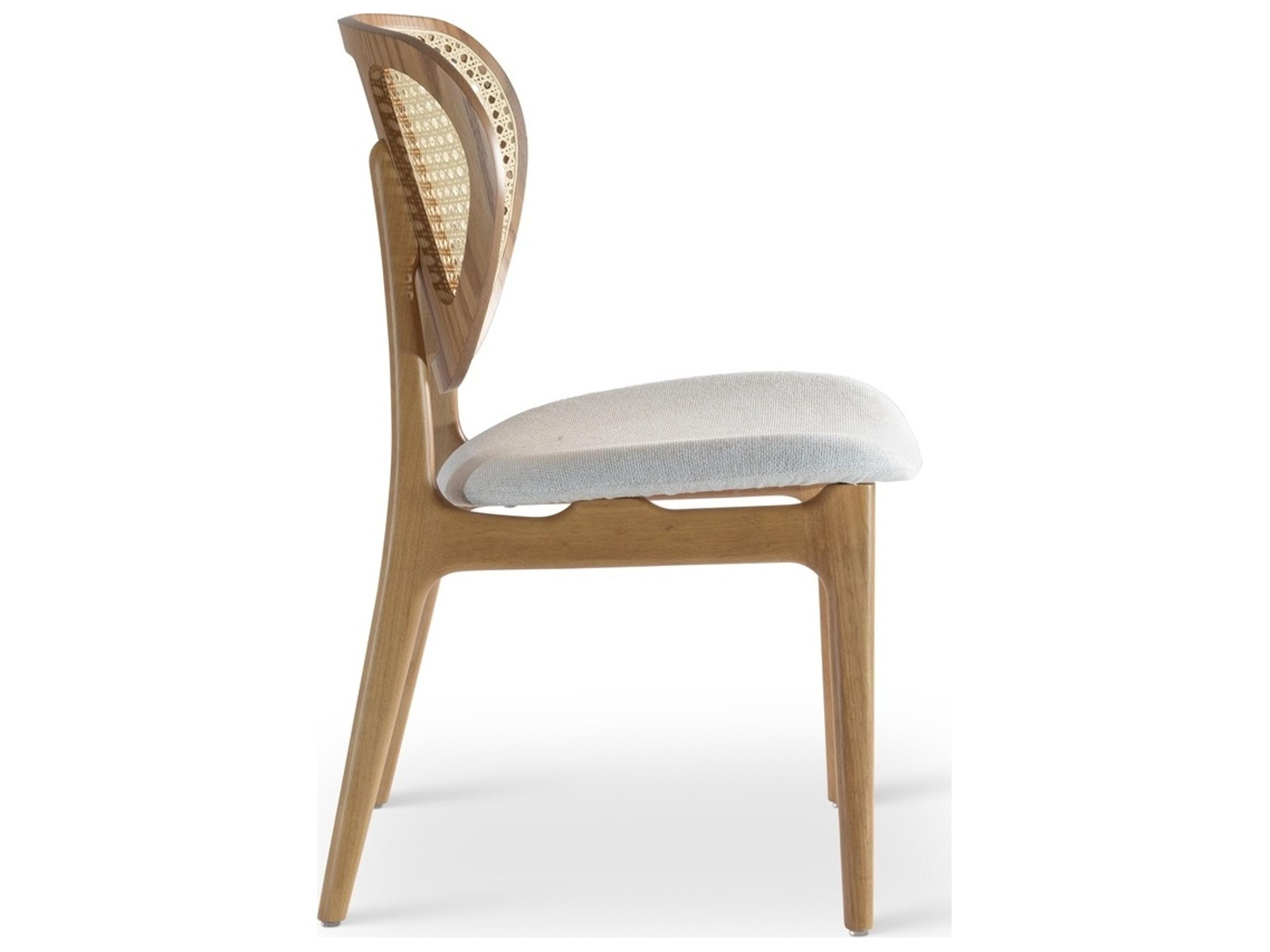 Urbia Modern Brazilian Beige Upholstered Armless Dining Chair