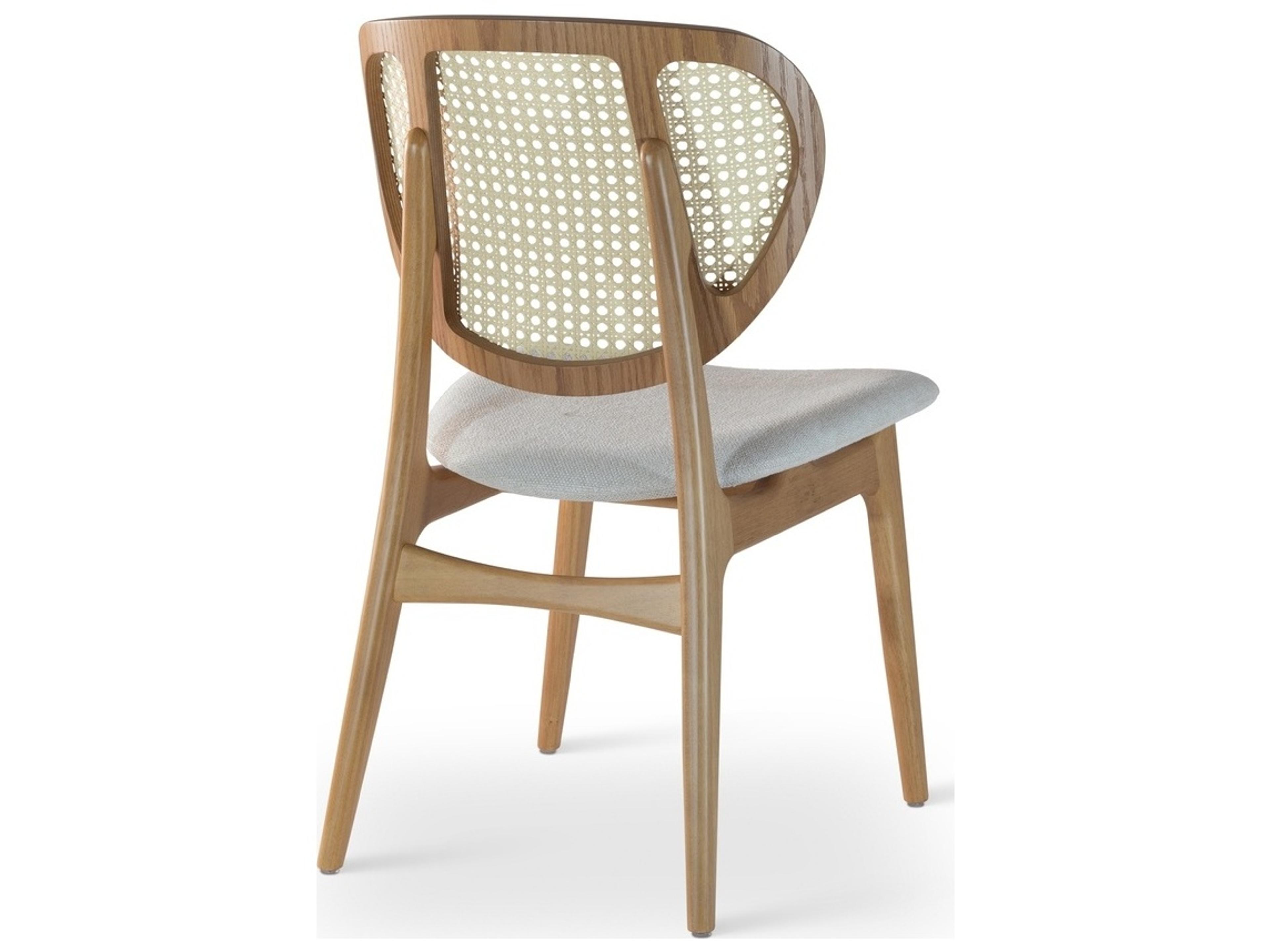 Urbia Modern Brazilian Beige Upholstered Armless Dining Chair