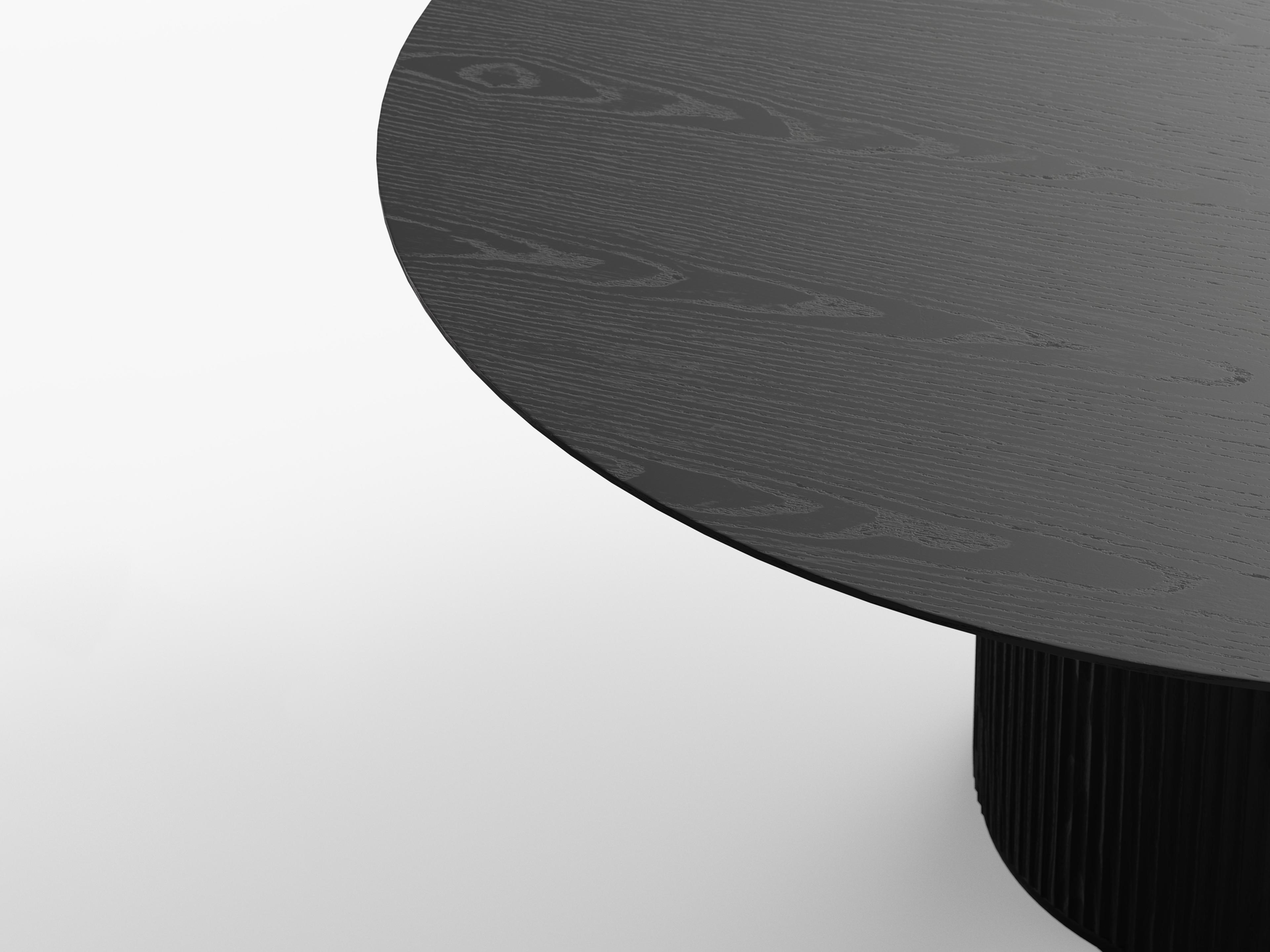 Urbia Modern Brazilian Atenas Round Wood Dining Table