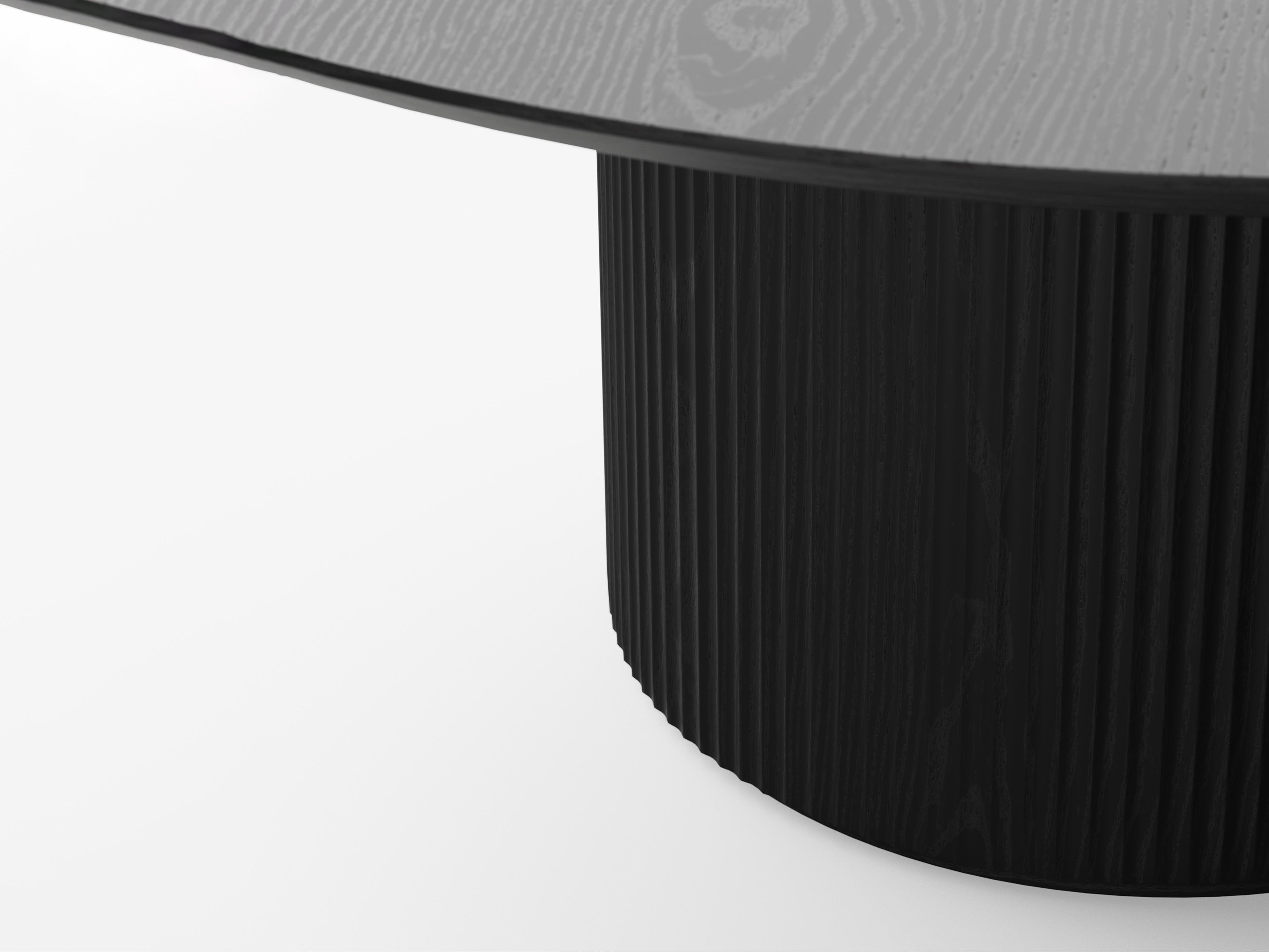 Urbia Modern Brazilian Atenas Round Wood Dining Table