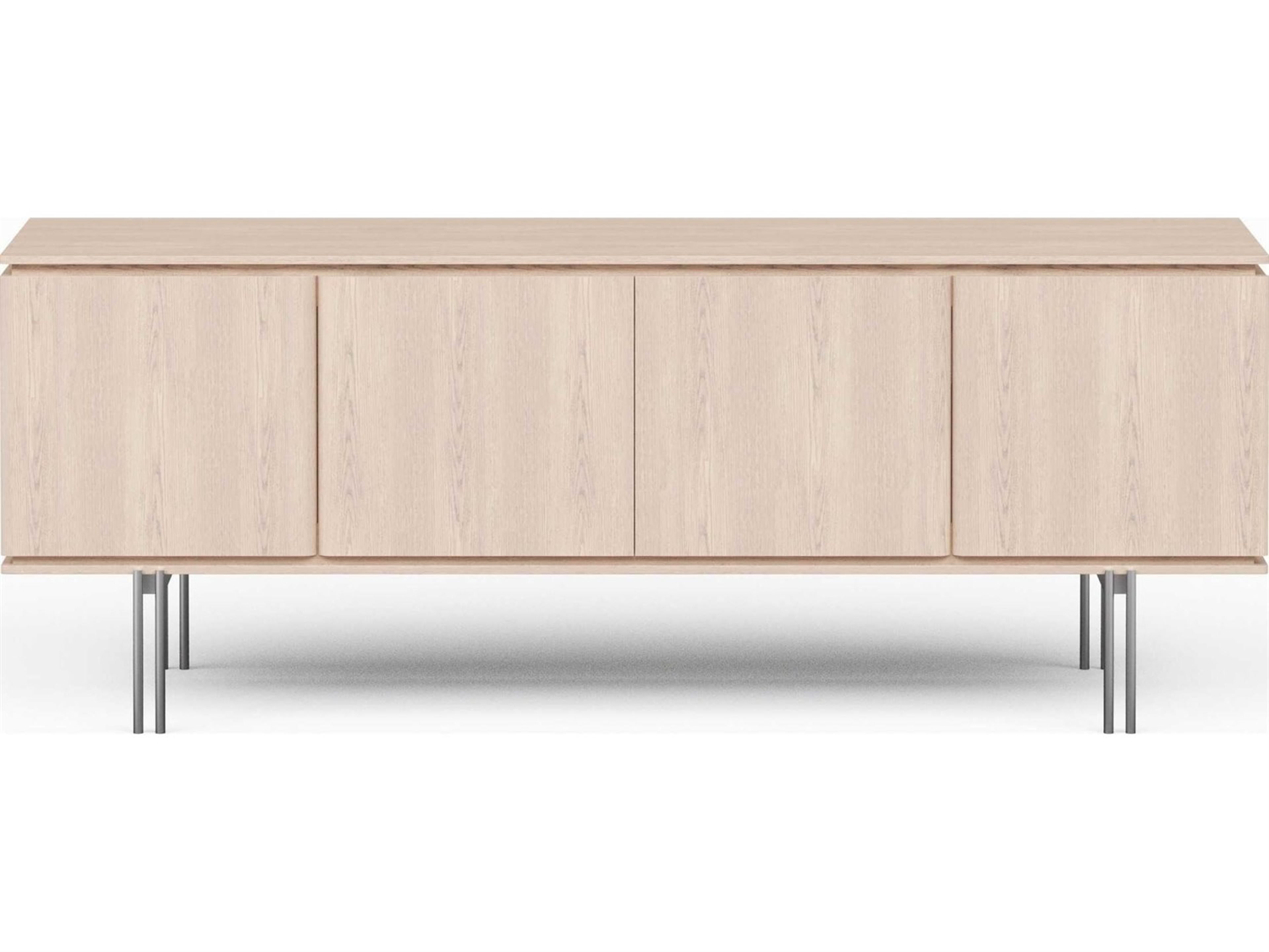 Urbia Modern Brazilian Marrocos Buffet Nevoa Frame Titanium Legs