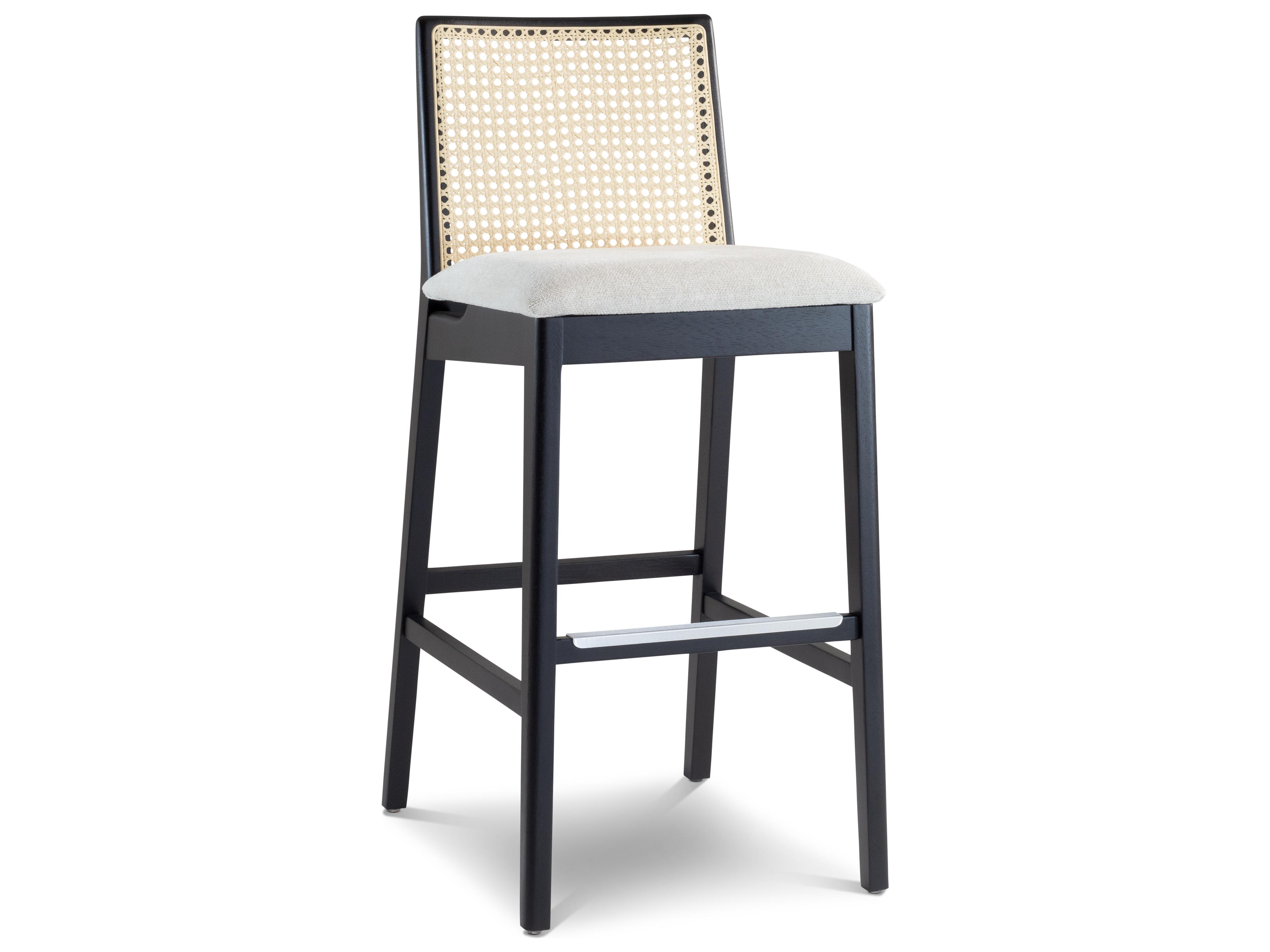 Modern Brazilian Upholstered Bar Stool