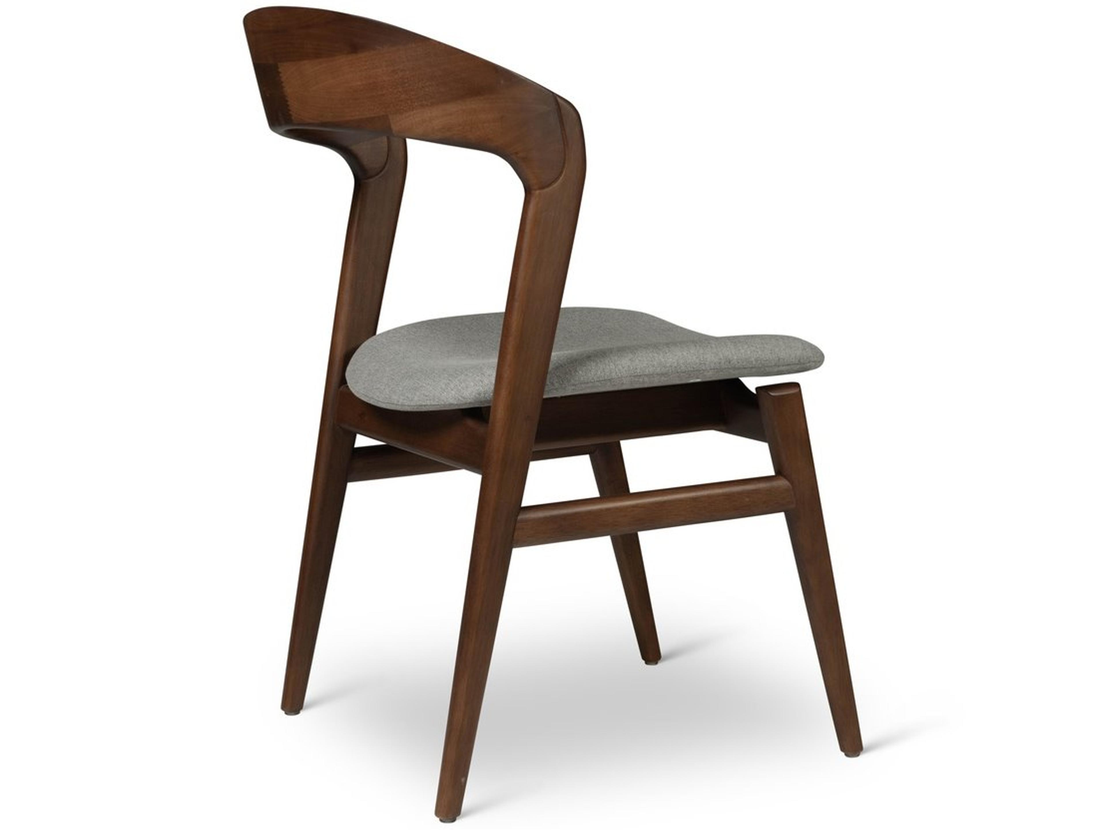 Urbia Modern Brazilian Velma Gray Upholstered Armless Dining Chair