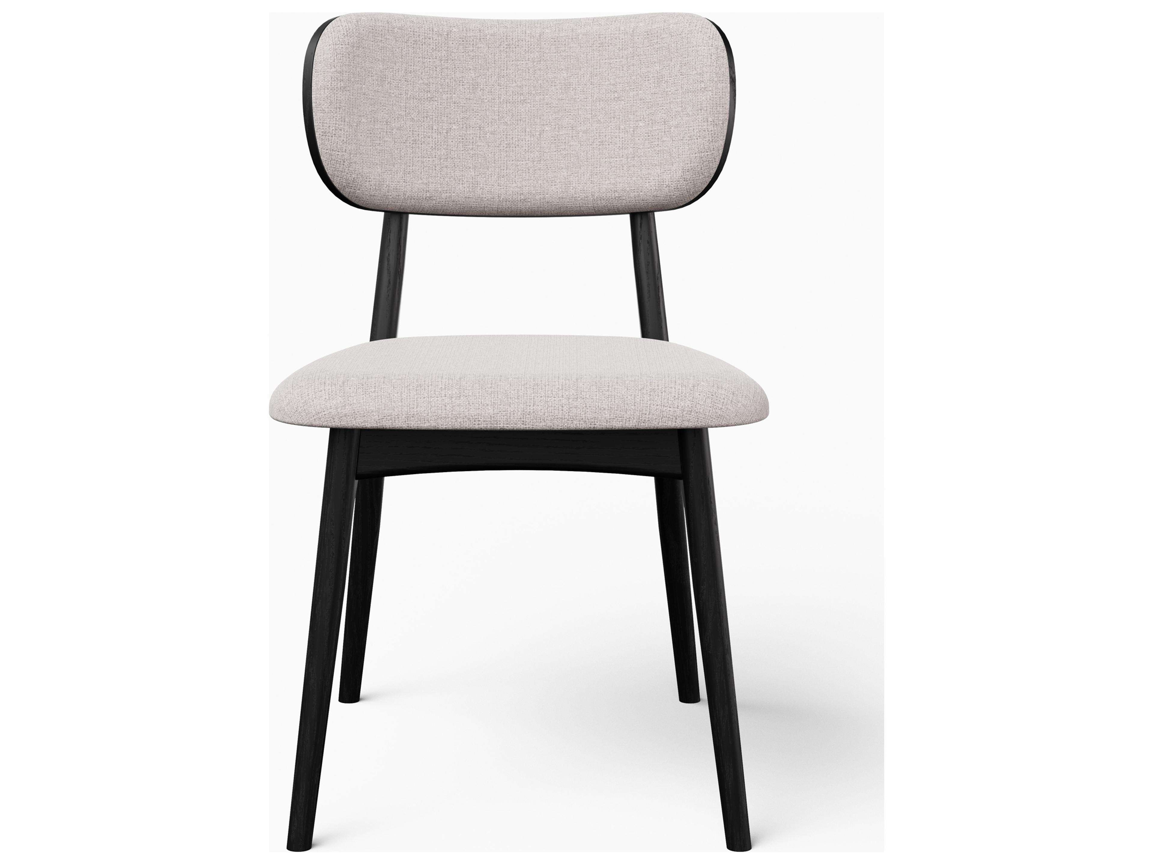 Urbia Modern Brazilian Claudia Gray Upholstered Armless Dining Chair