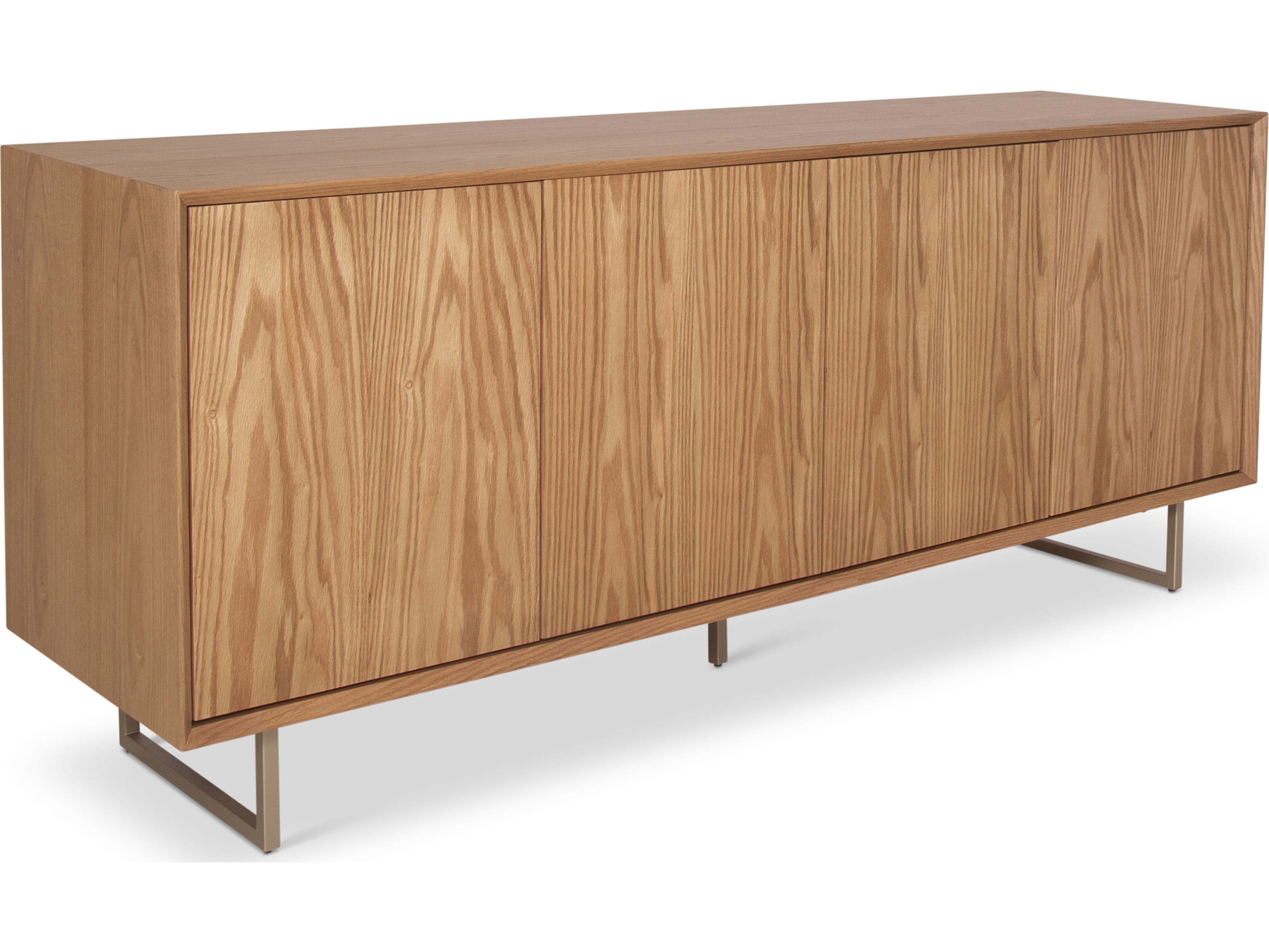 Urbia Modern Brazilian Collection 70" Oak Wood Sideboard