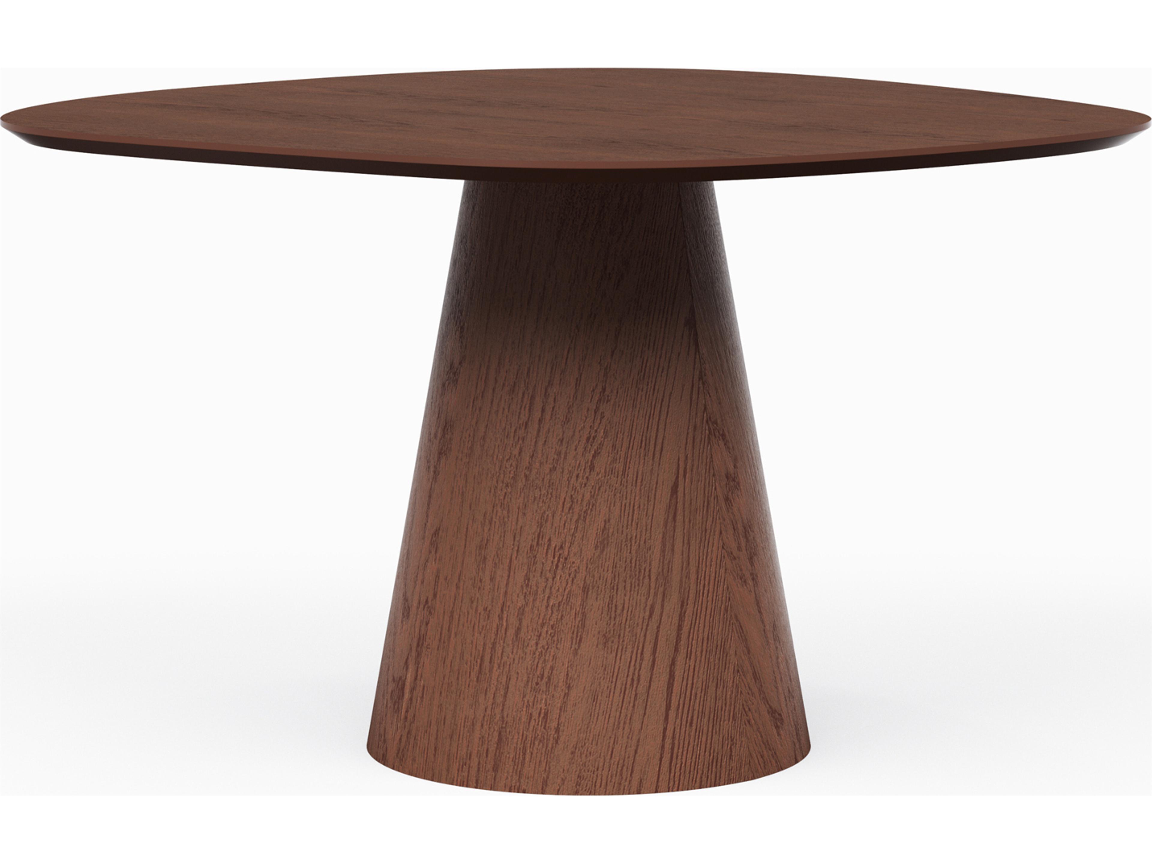 Urbia Modern Brazilian Collection Round Wood Dining Table