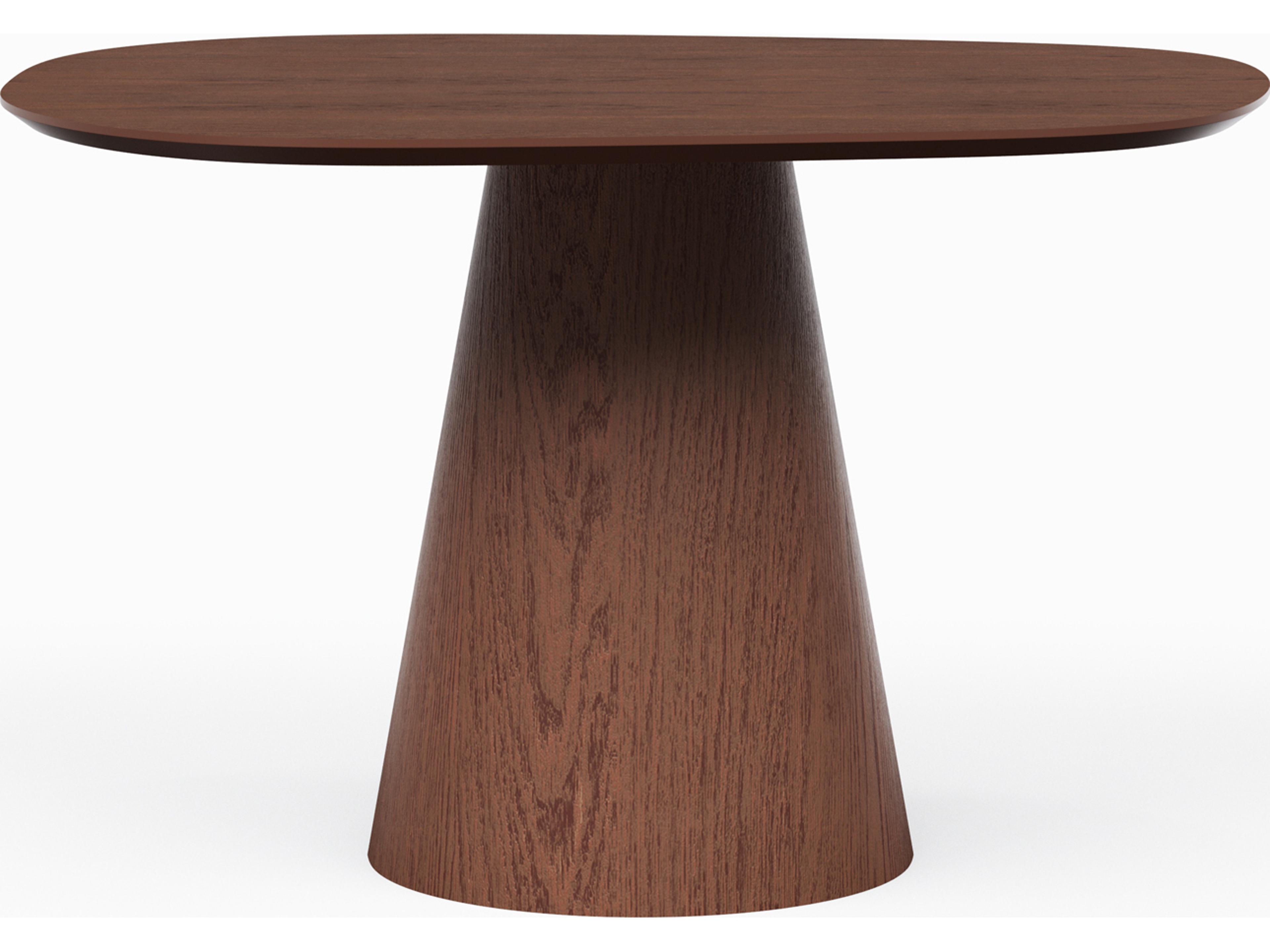 Urbia Modern Brazilian Collection Round Wood Dining Table