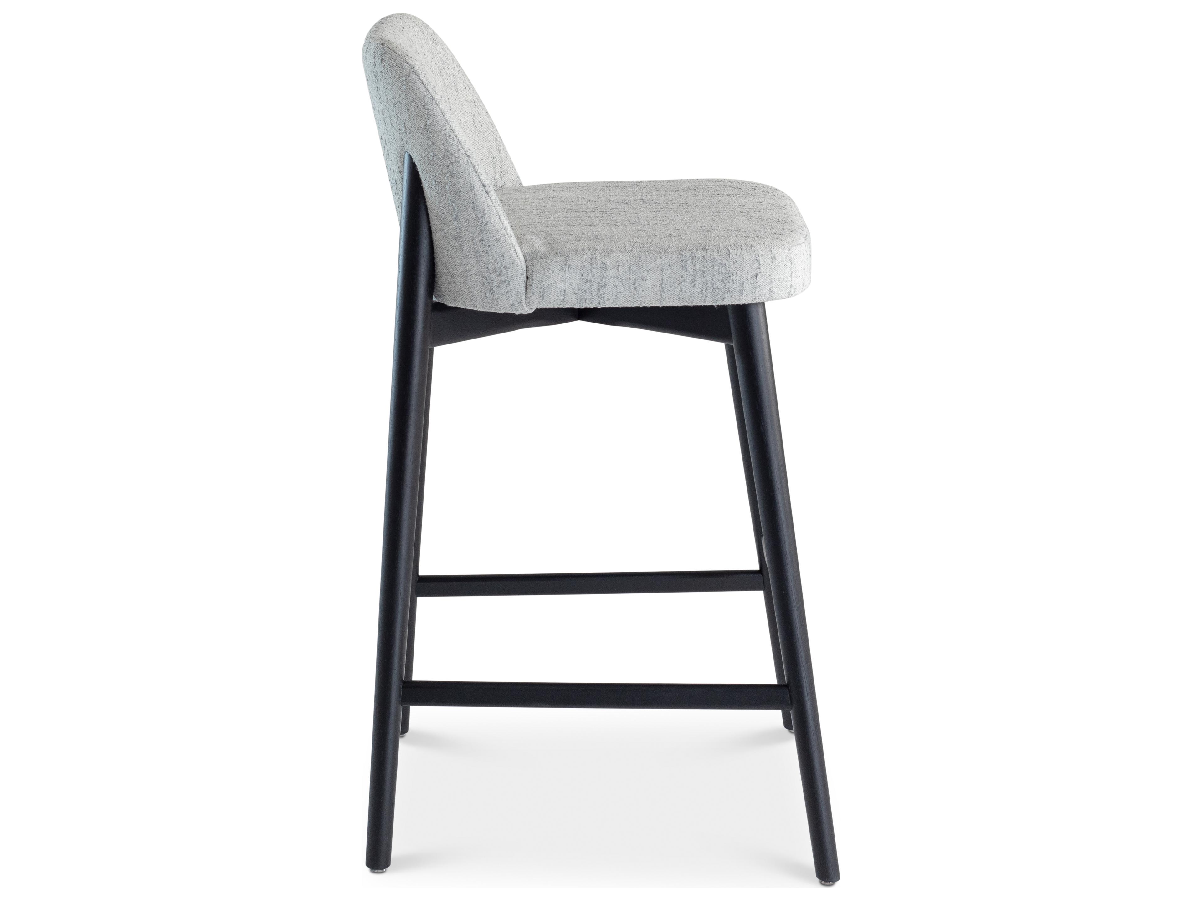 Urbia Tonia Grey Mix ebano Upholstered Bar Stool
