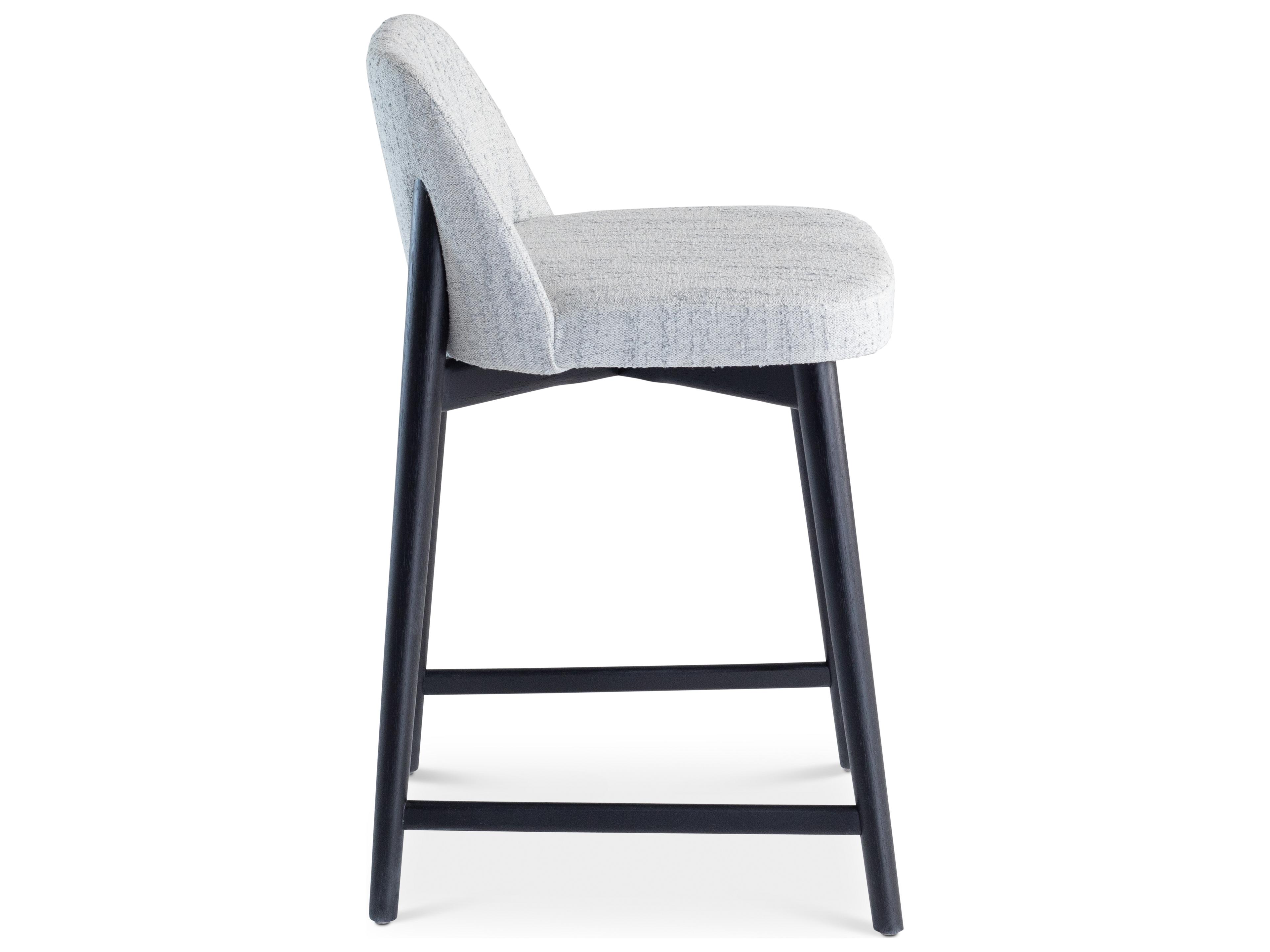 Urbia Tonia Grey Mix ebano Upholstered Counter Stool