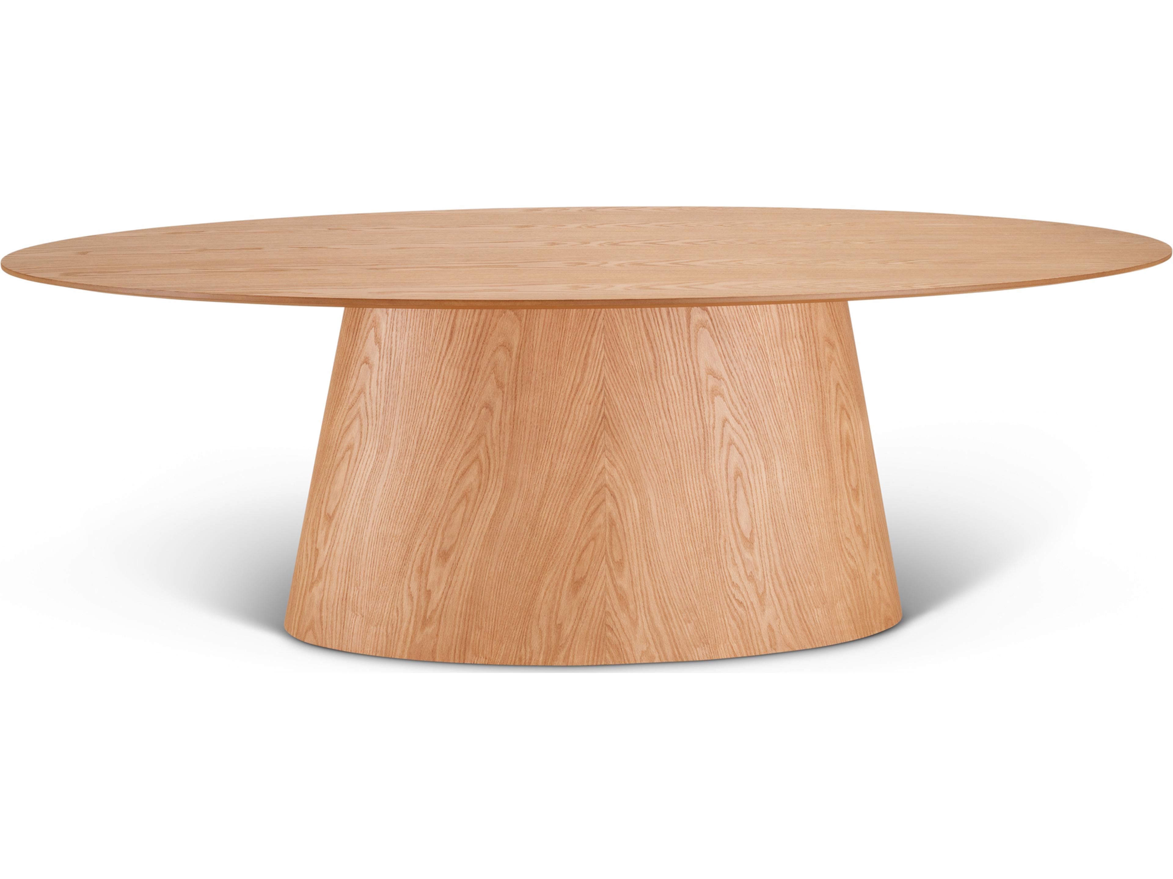 Tonia Oval Wood Domasco Dining Table