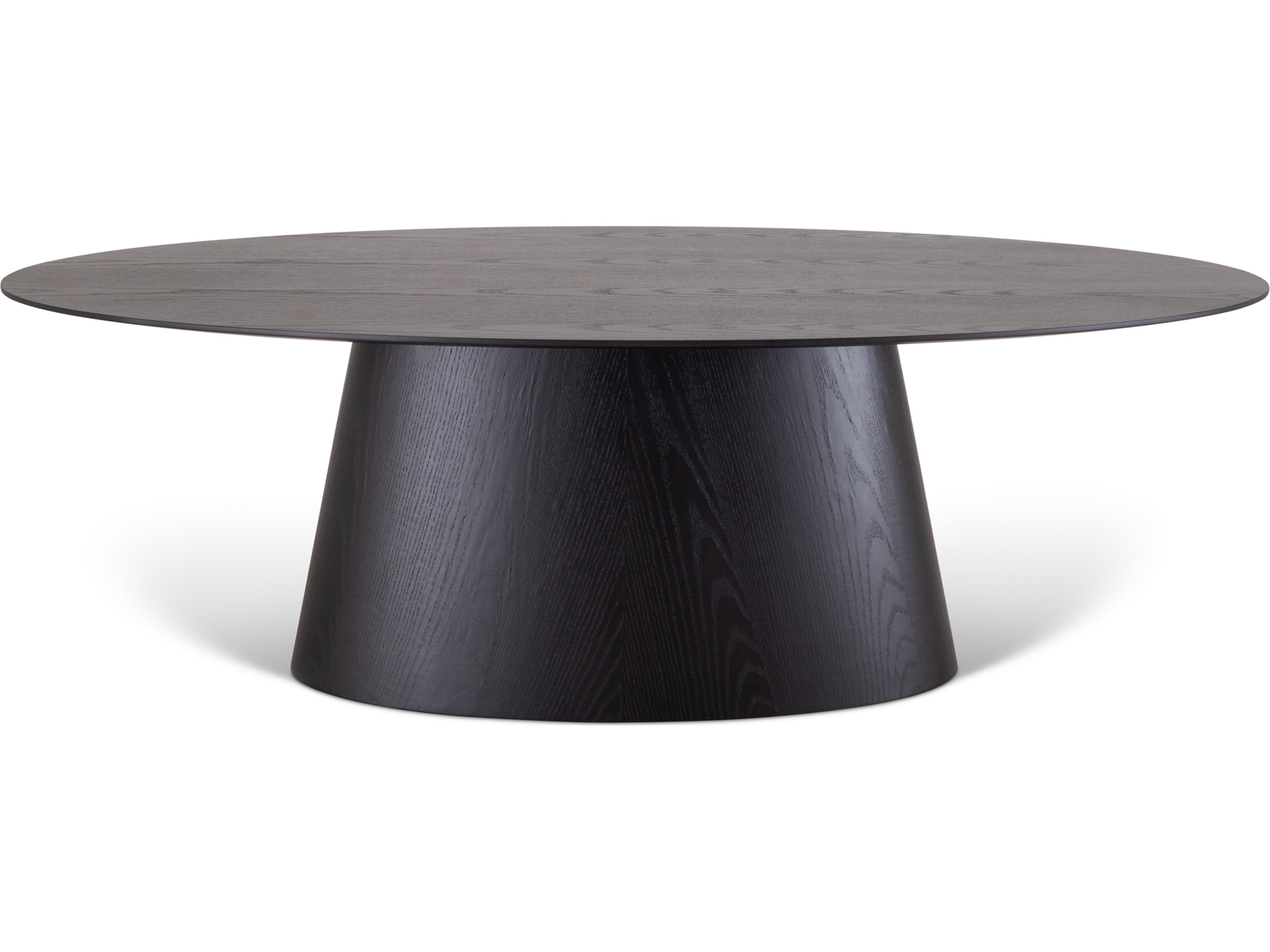 Tonia Oval Wood Ebano Dining Table