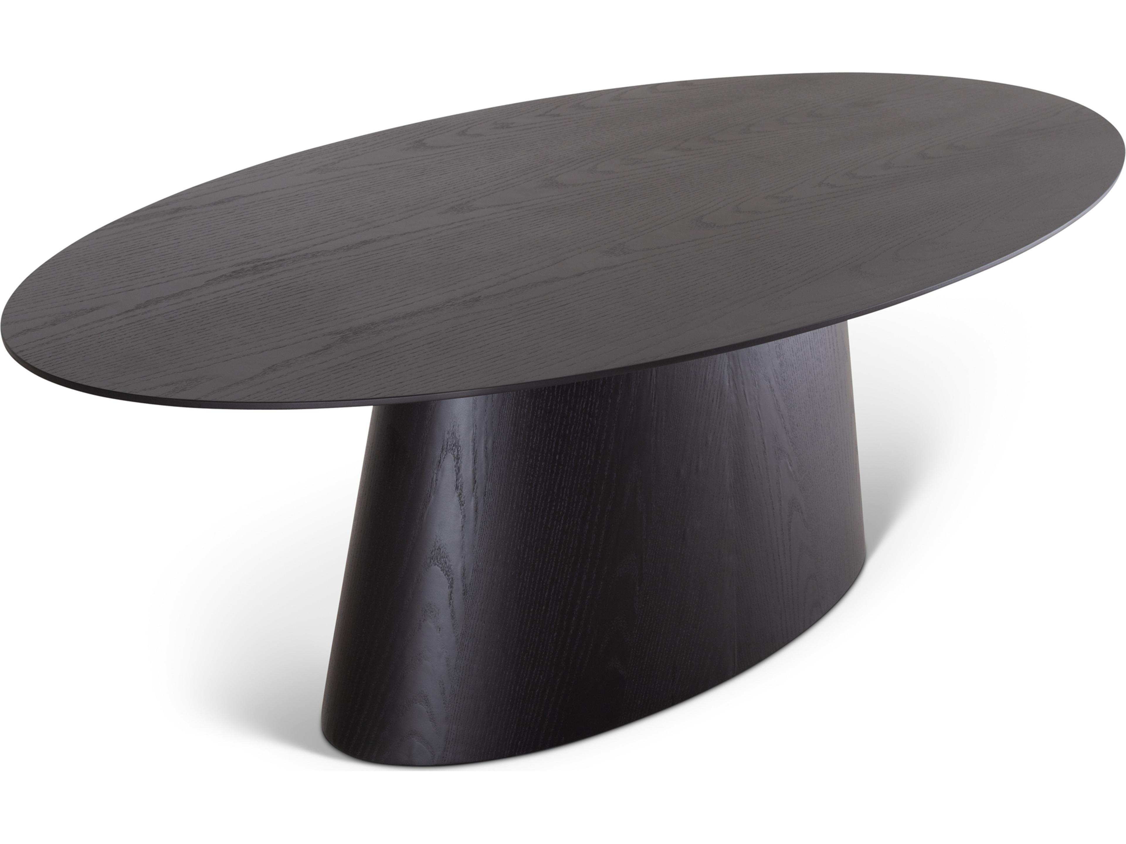 Urbia Tonia Oval Wood Ebano Dining Table