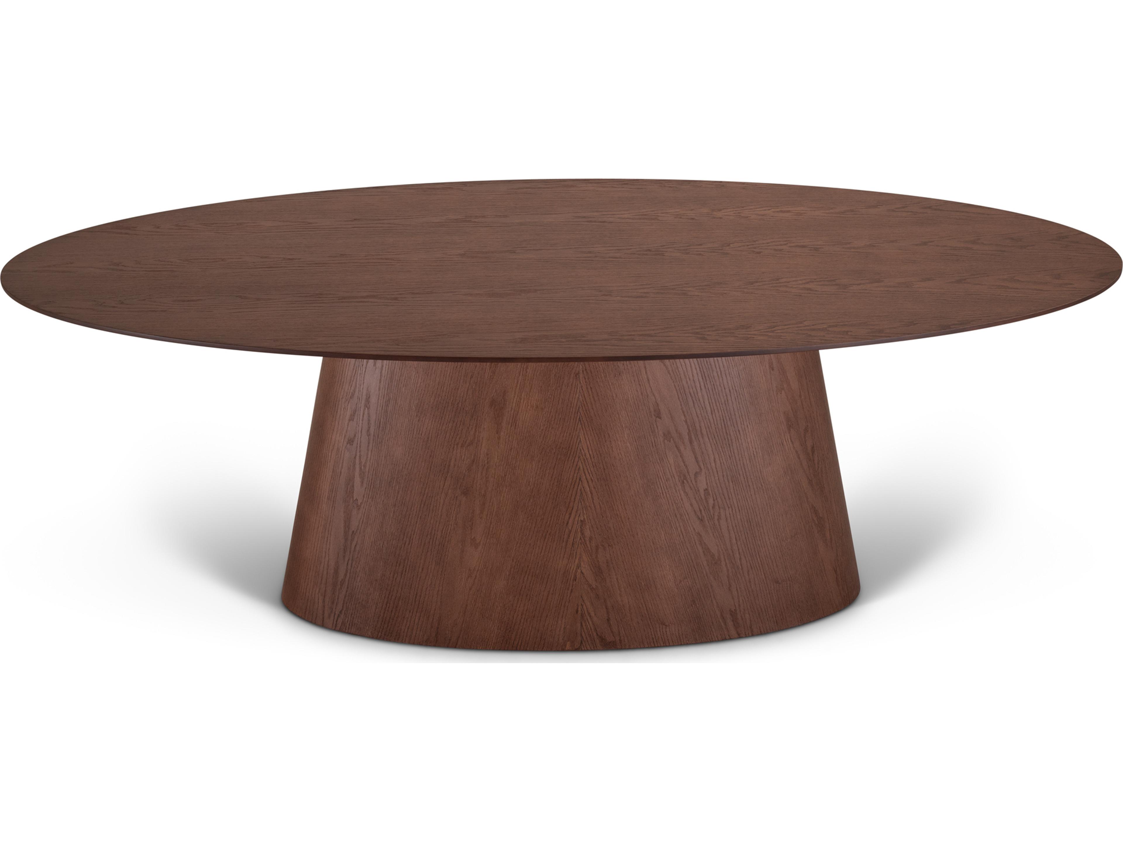 Urbia Tonia Oval Wood Nogal Dining Table