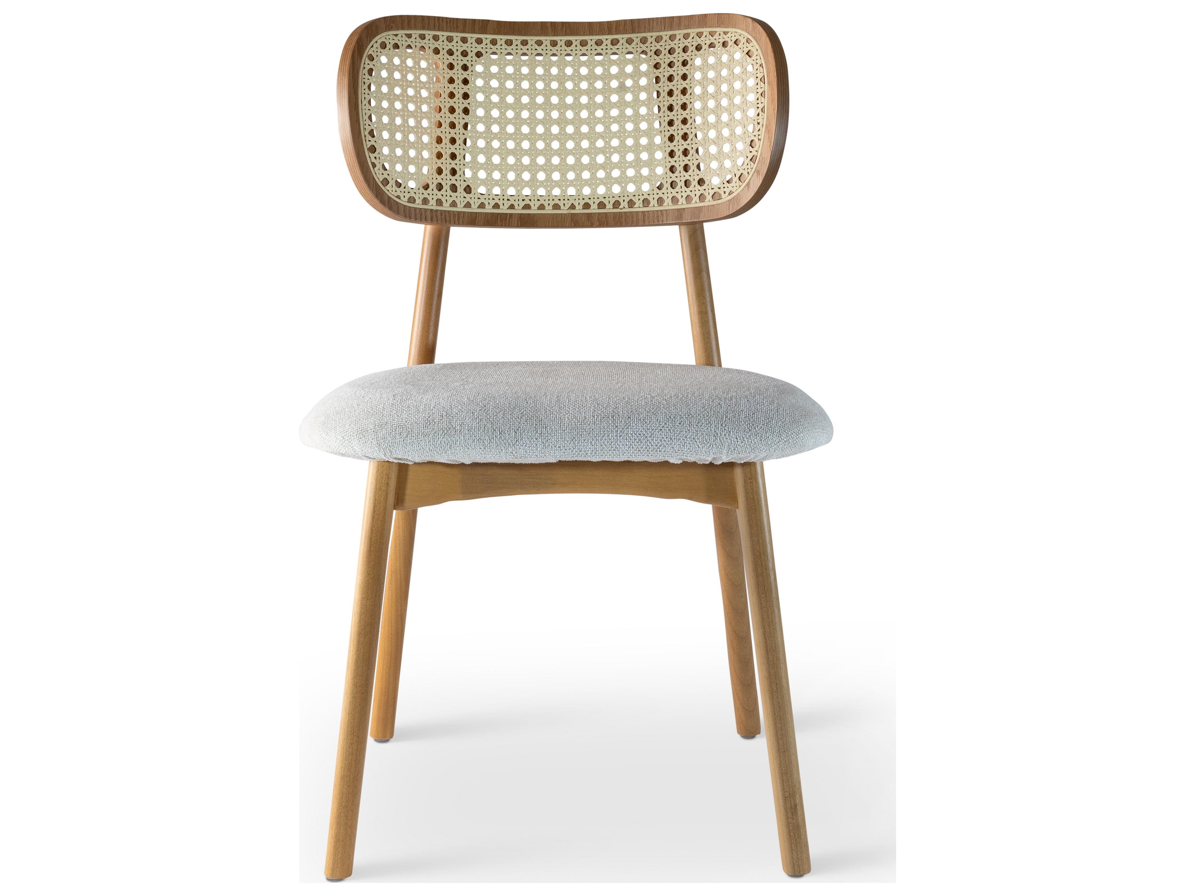 Urbia Modern Brazilian Beige Upholstered Armless Dining Chair