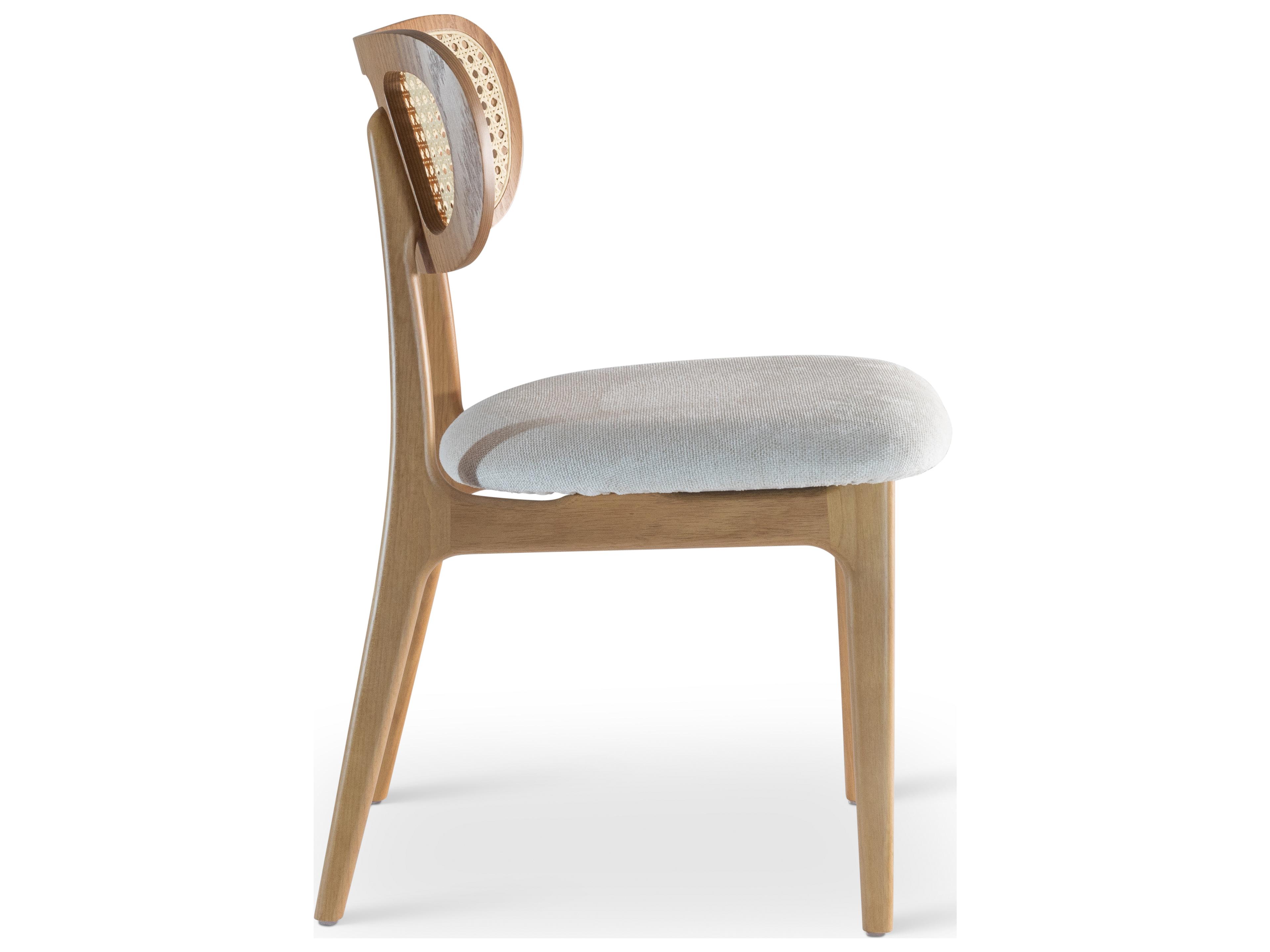 Urbia Modern Brazilian Beige Upholstered Armless Dining Chair