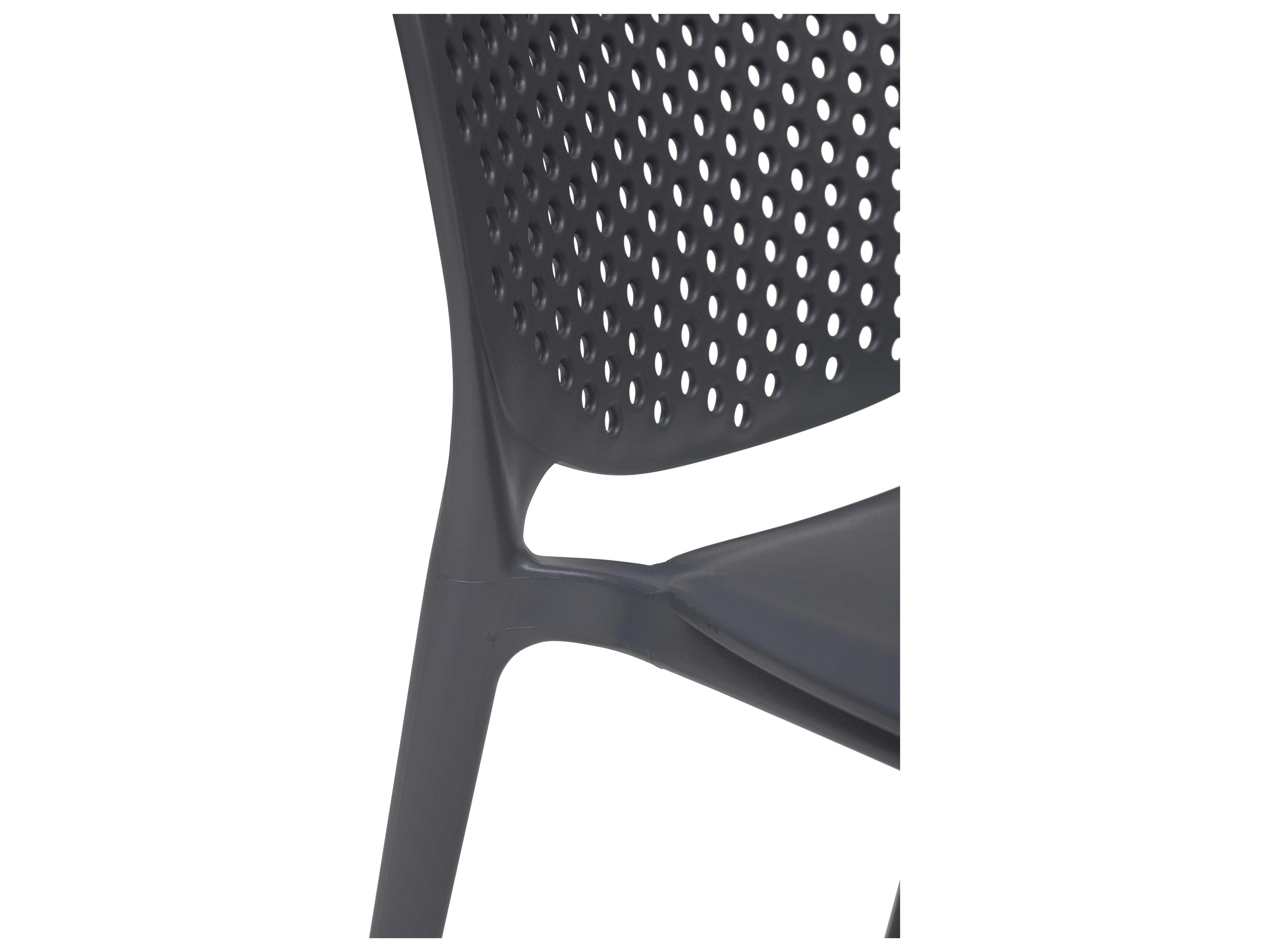 Urbia Bailey Black Armless Dining Chair