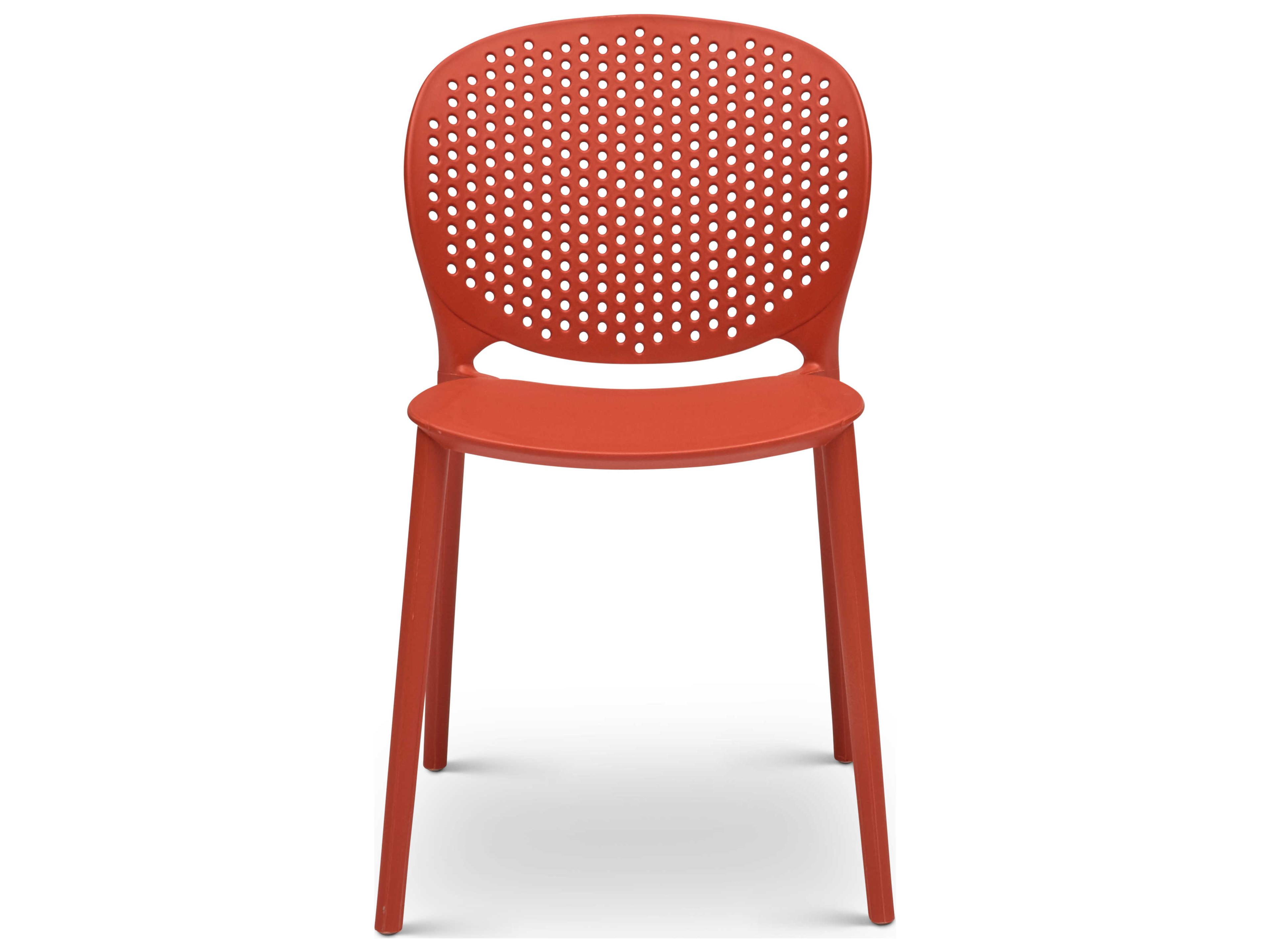 Urbia Bailey Orange Armless Dining Chair
