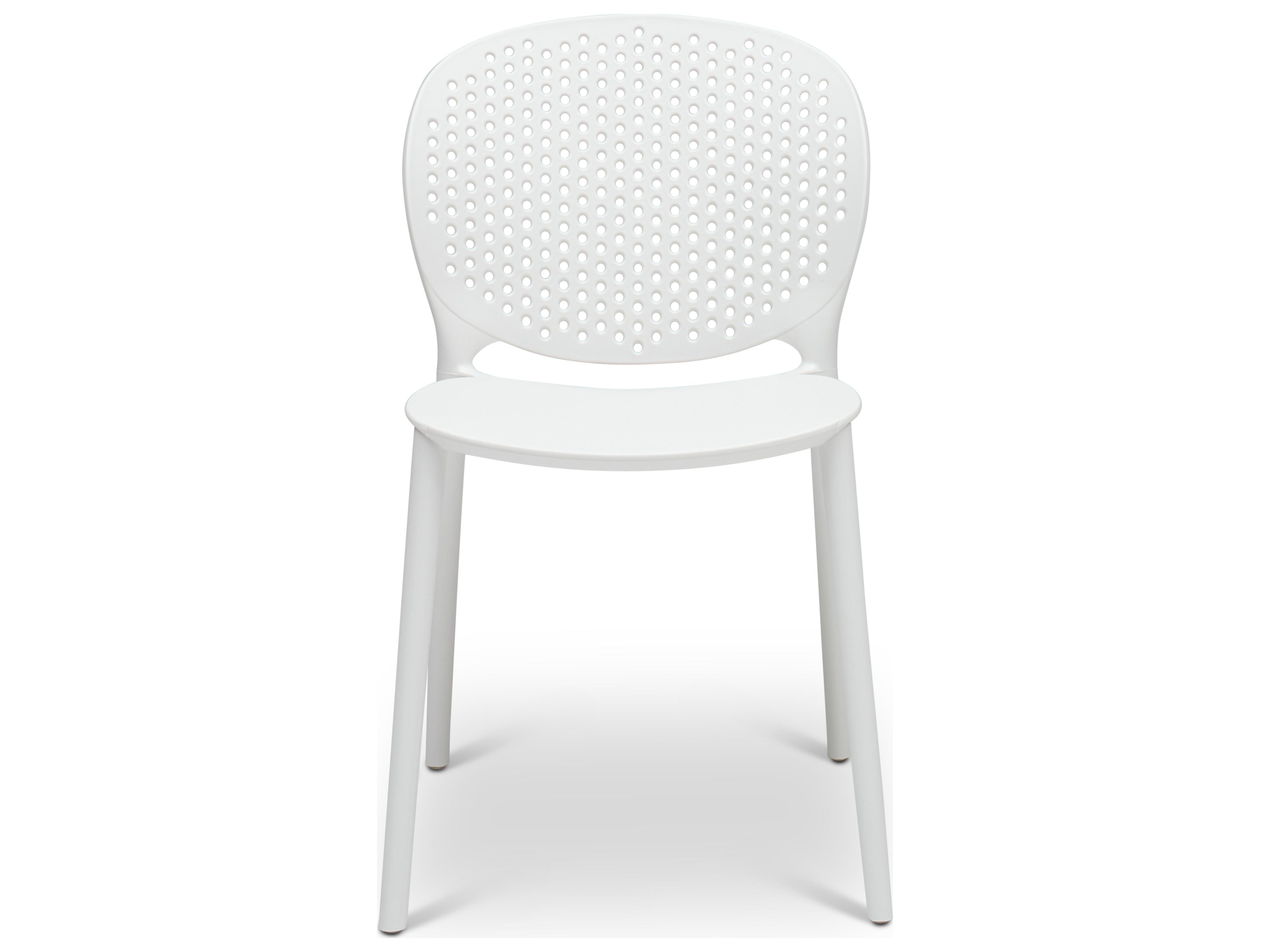 Urbia Metro Bailey Side Chair Set of 4 White Seat