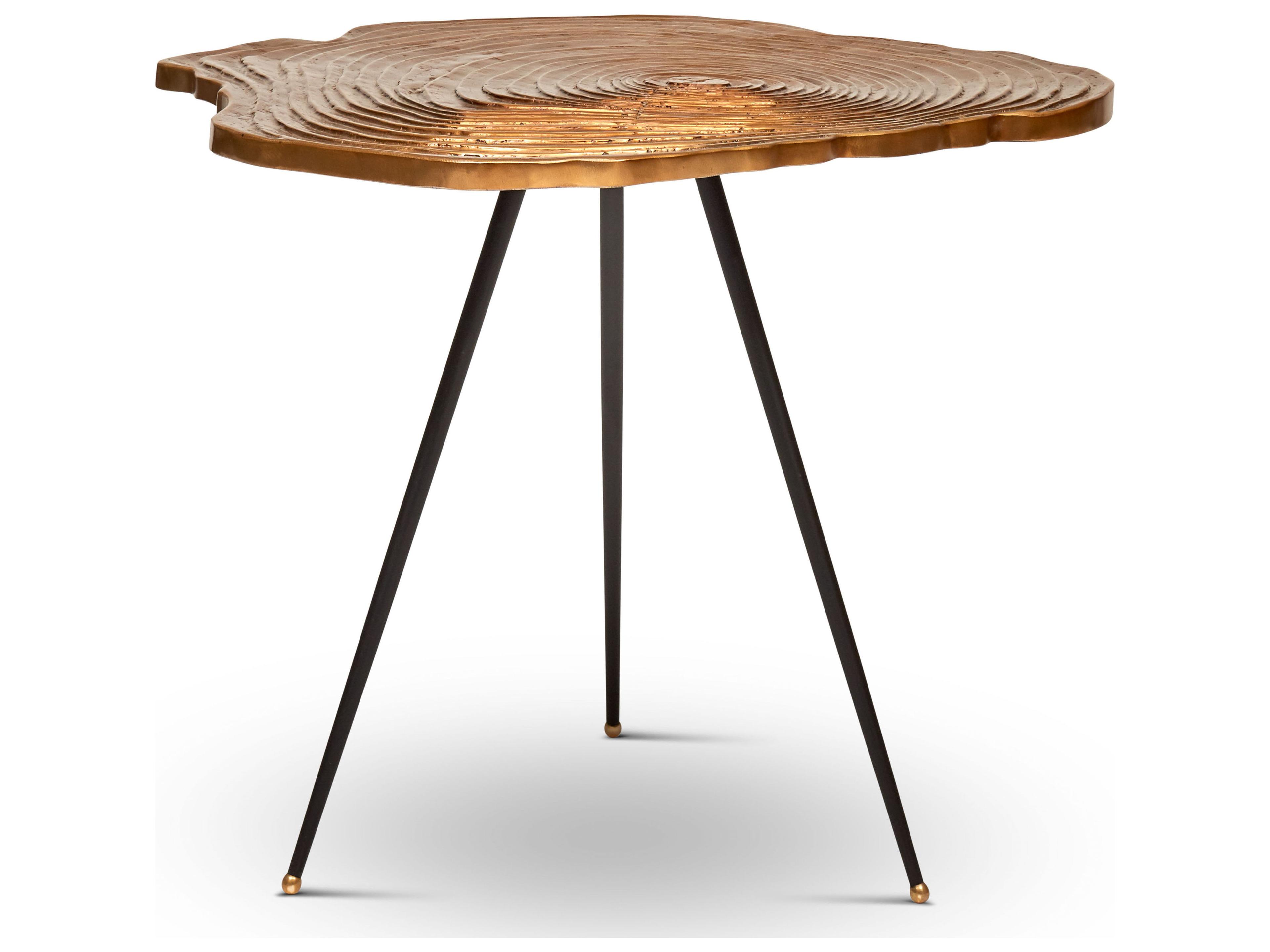 Urbia Ie Series Metal Brass End Table