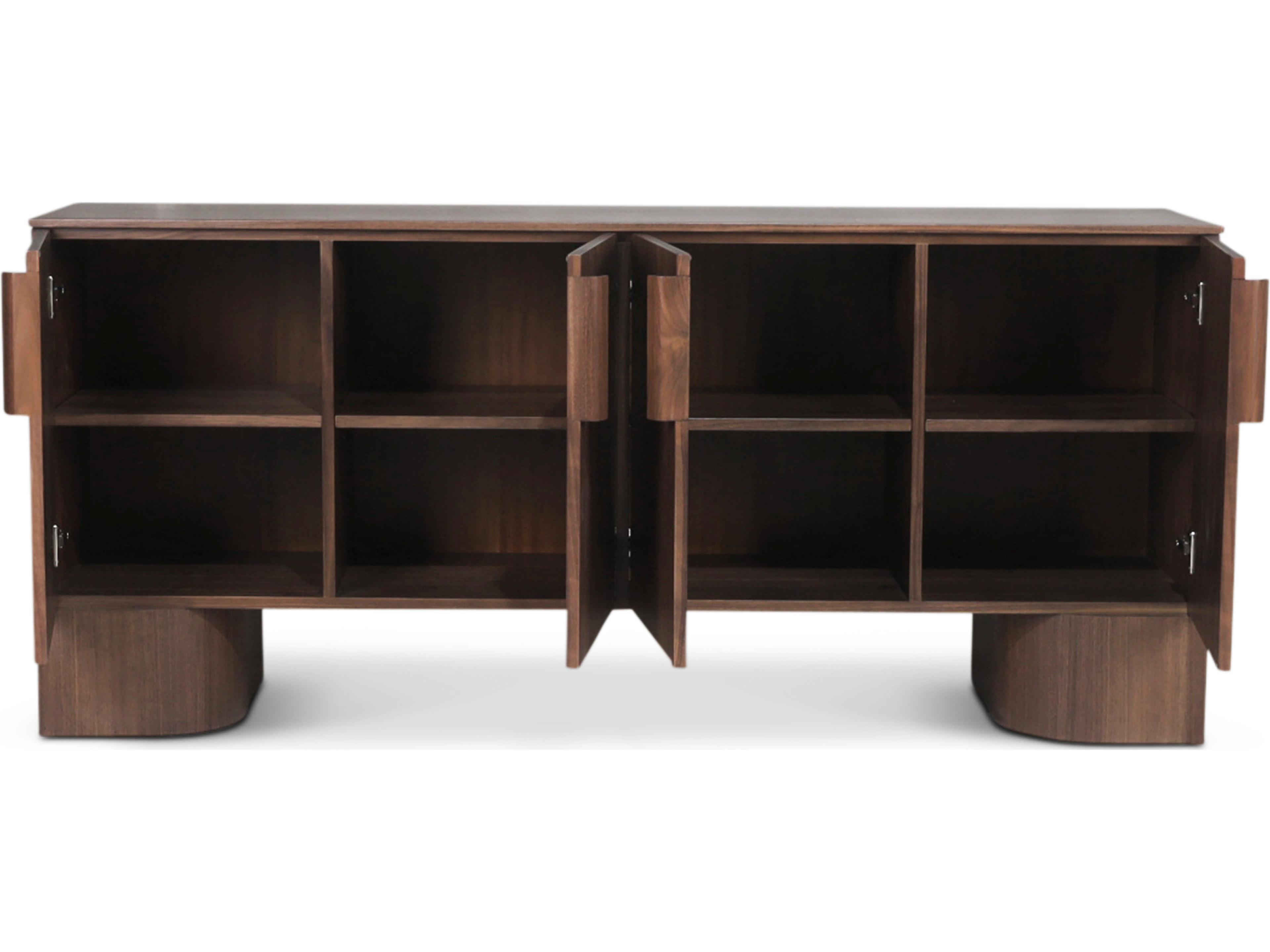 Urbia Eka 71" Walnut Wood Sideboard
