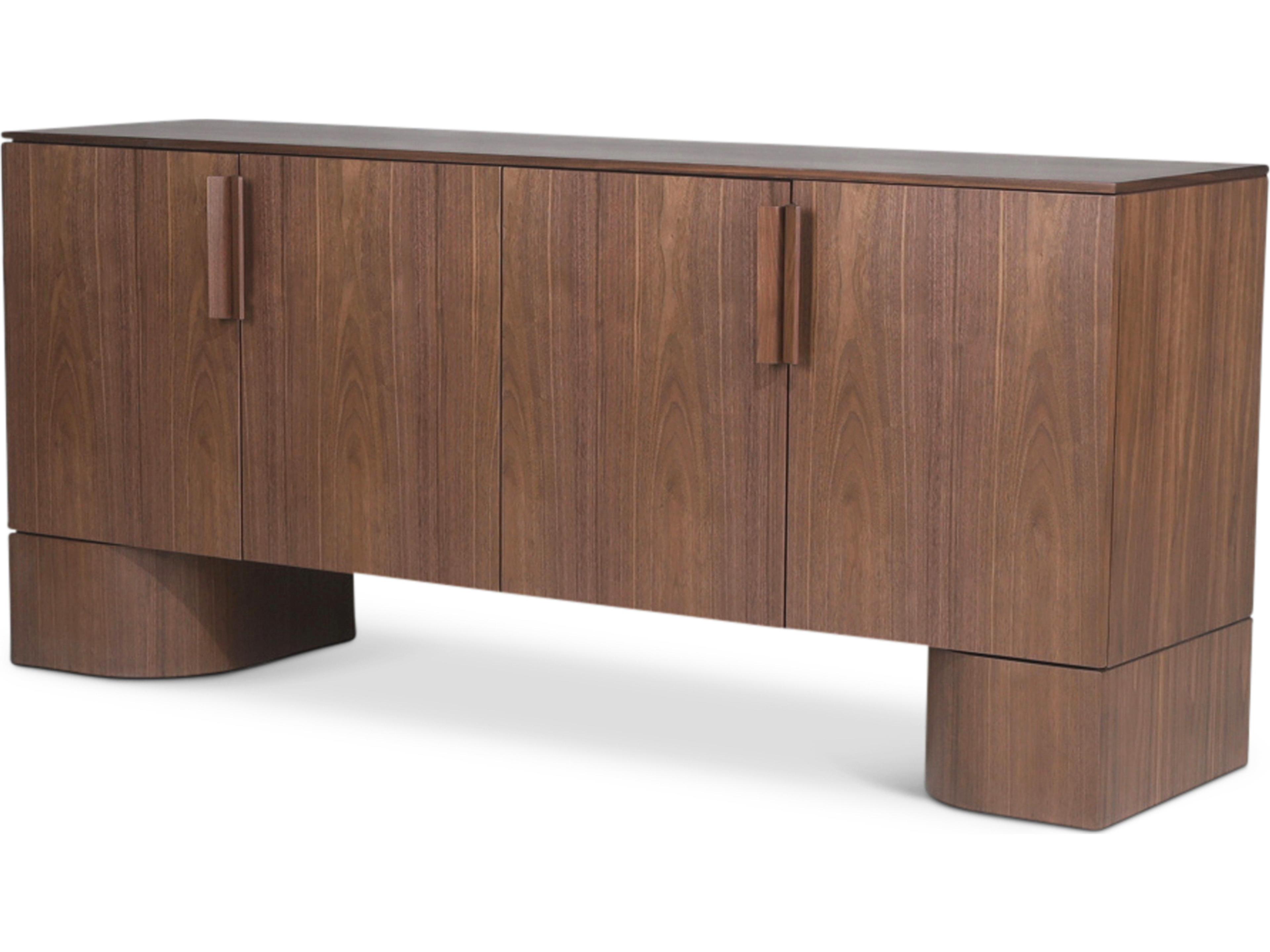 Urbia Eka 71" Walnut Wood Sideboard