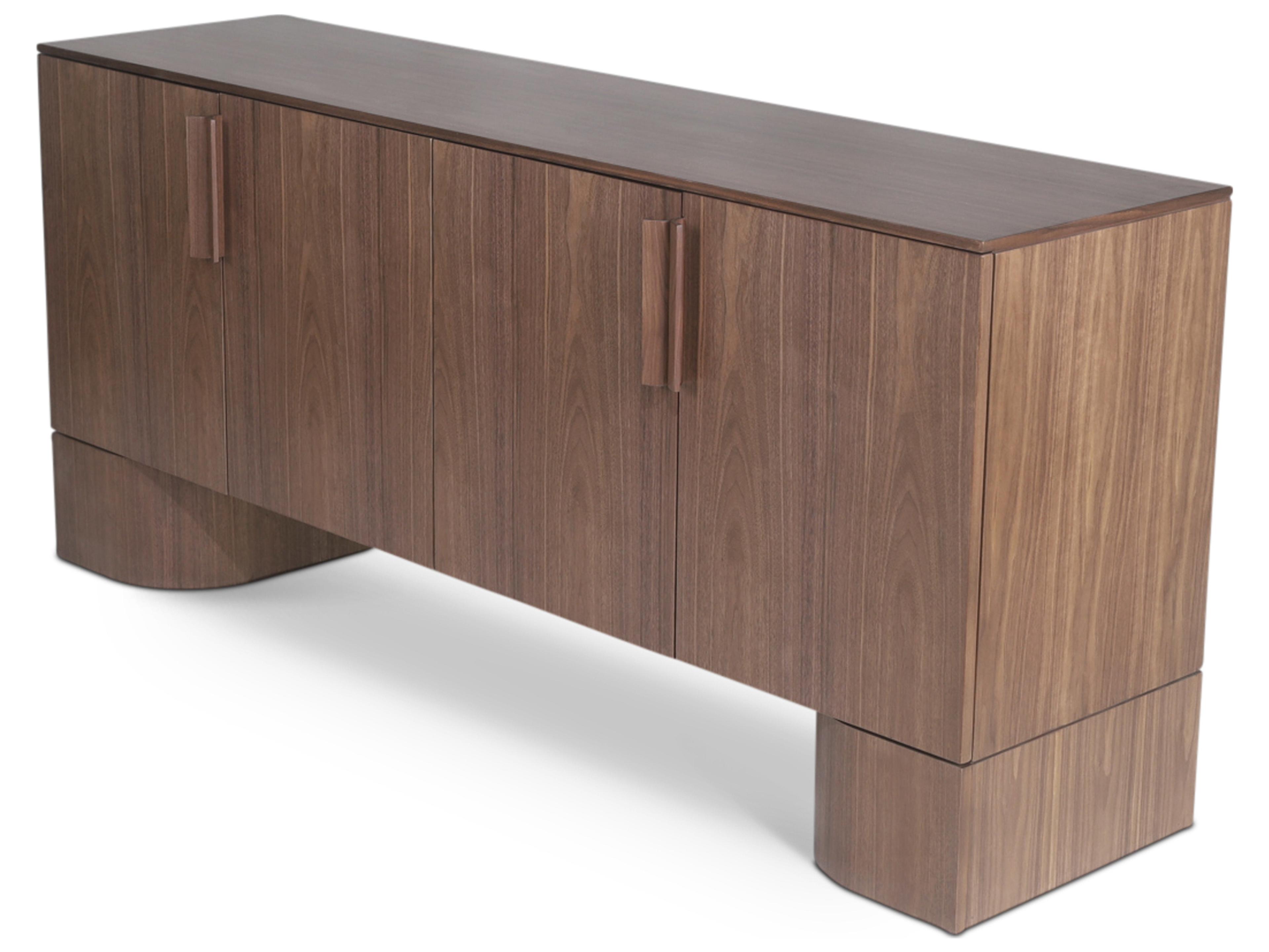 Urbia Eka 71" Walnut Wood Sideboard