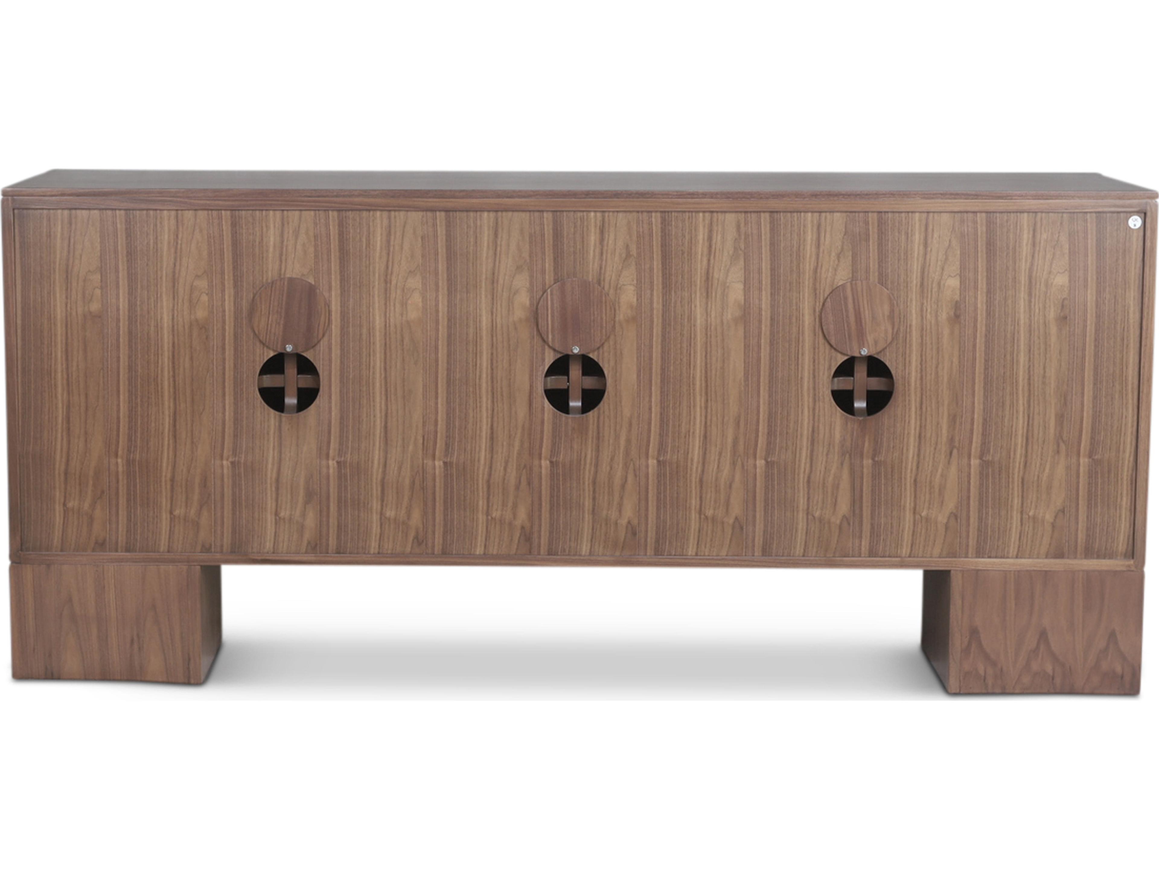 Urbia Eka 71" Walnut Wood Sideboard