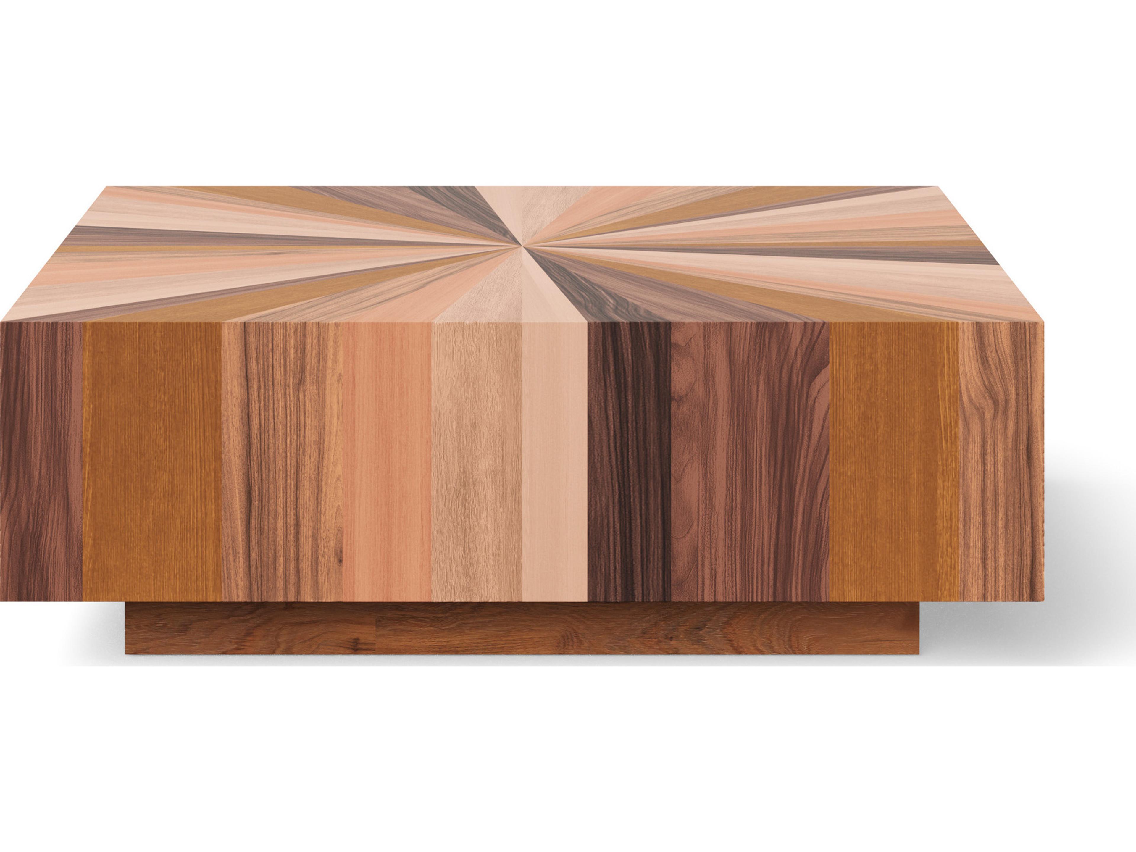 Urbia Ie Series Square Mixed Wood Coffee Table