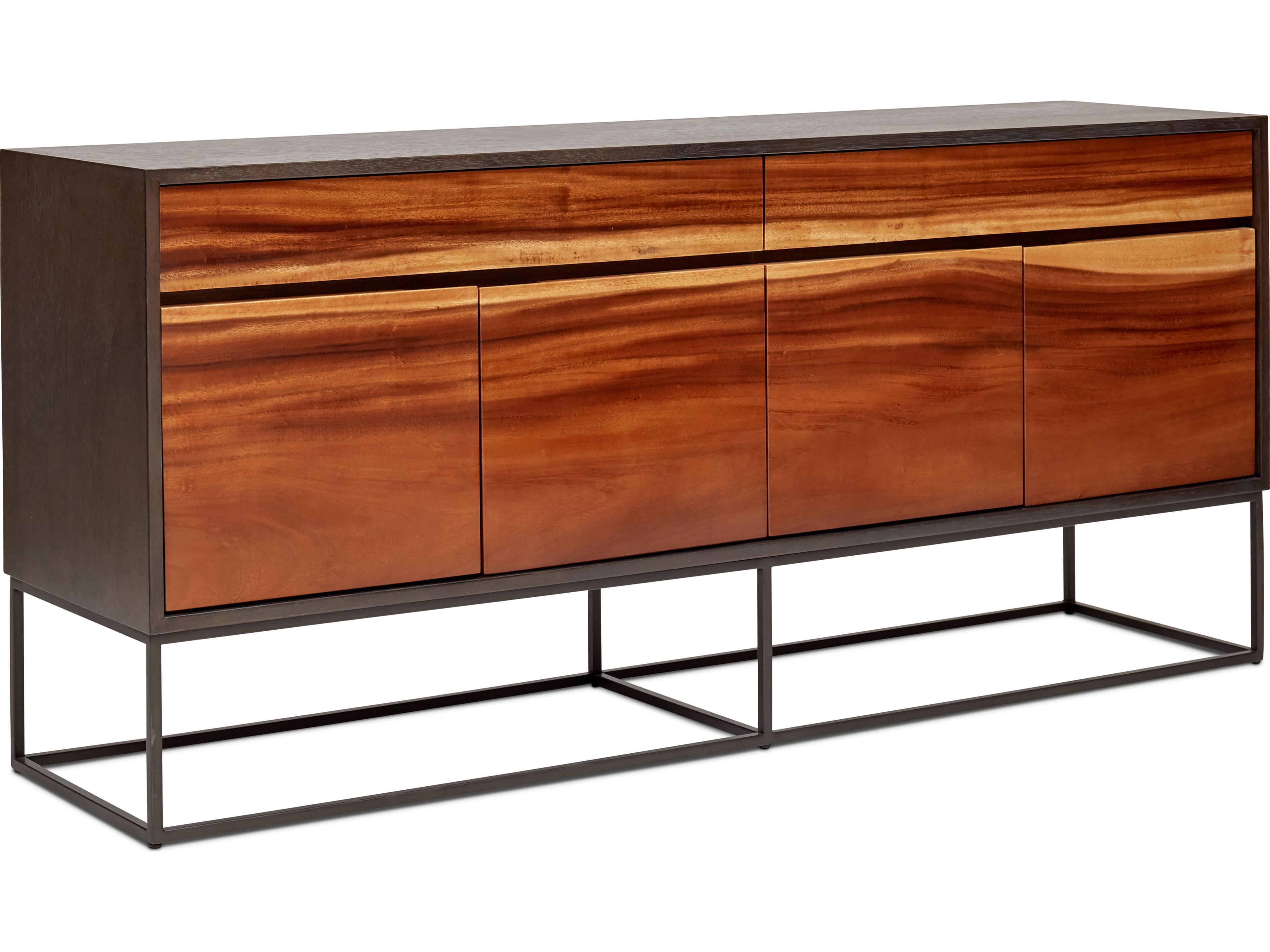 Urbia Ie Series 71" Suar Black Sideboard