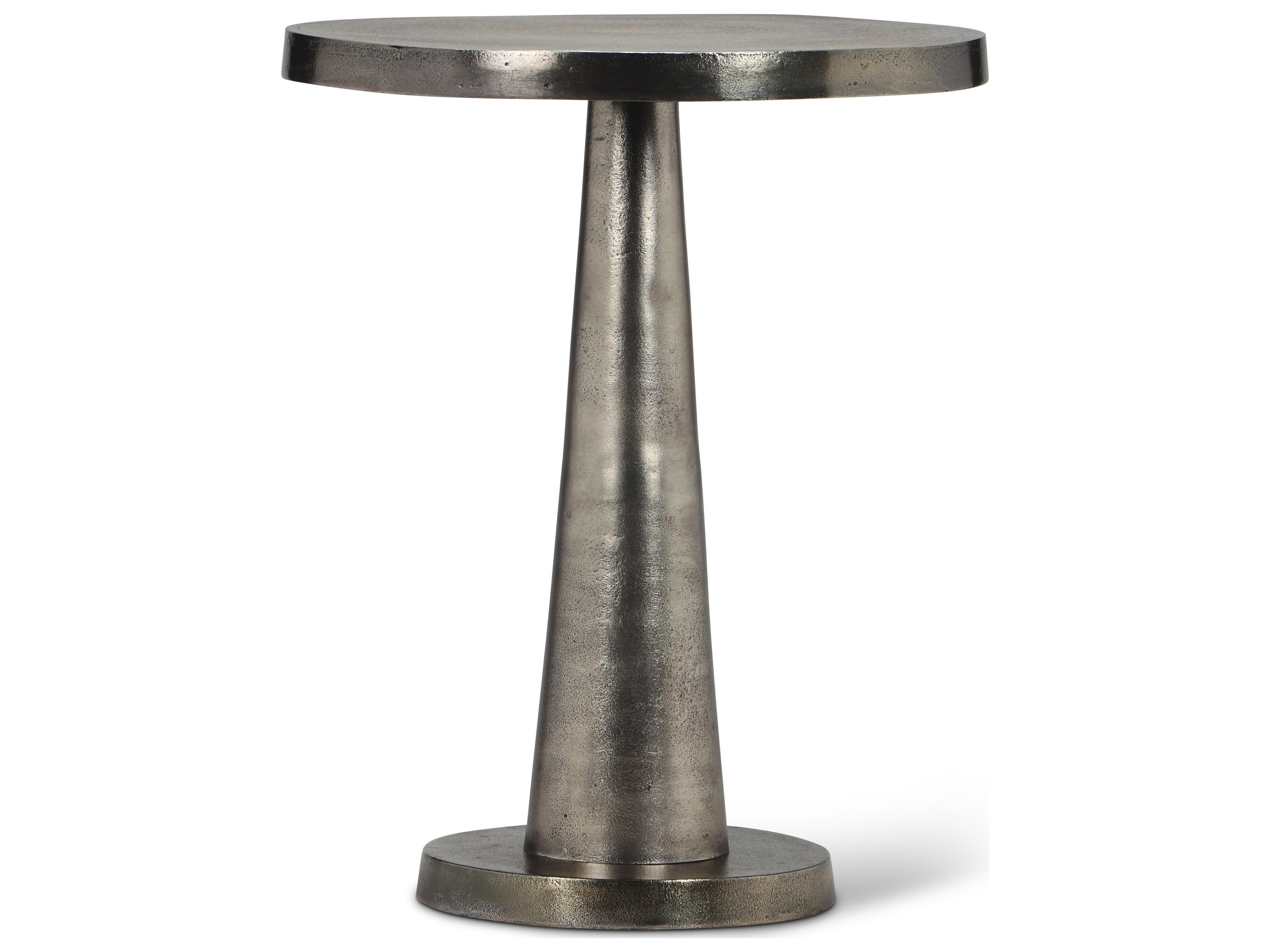 Clark End Table Elements Collection Reclaimed Aluminum
