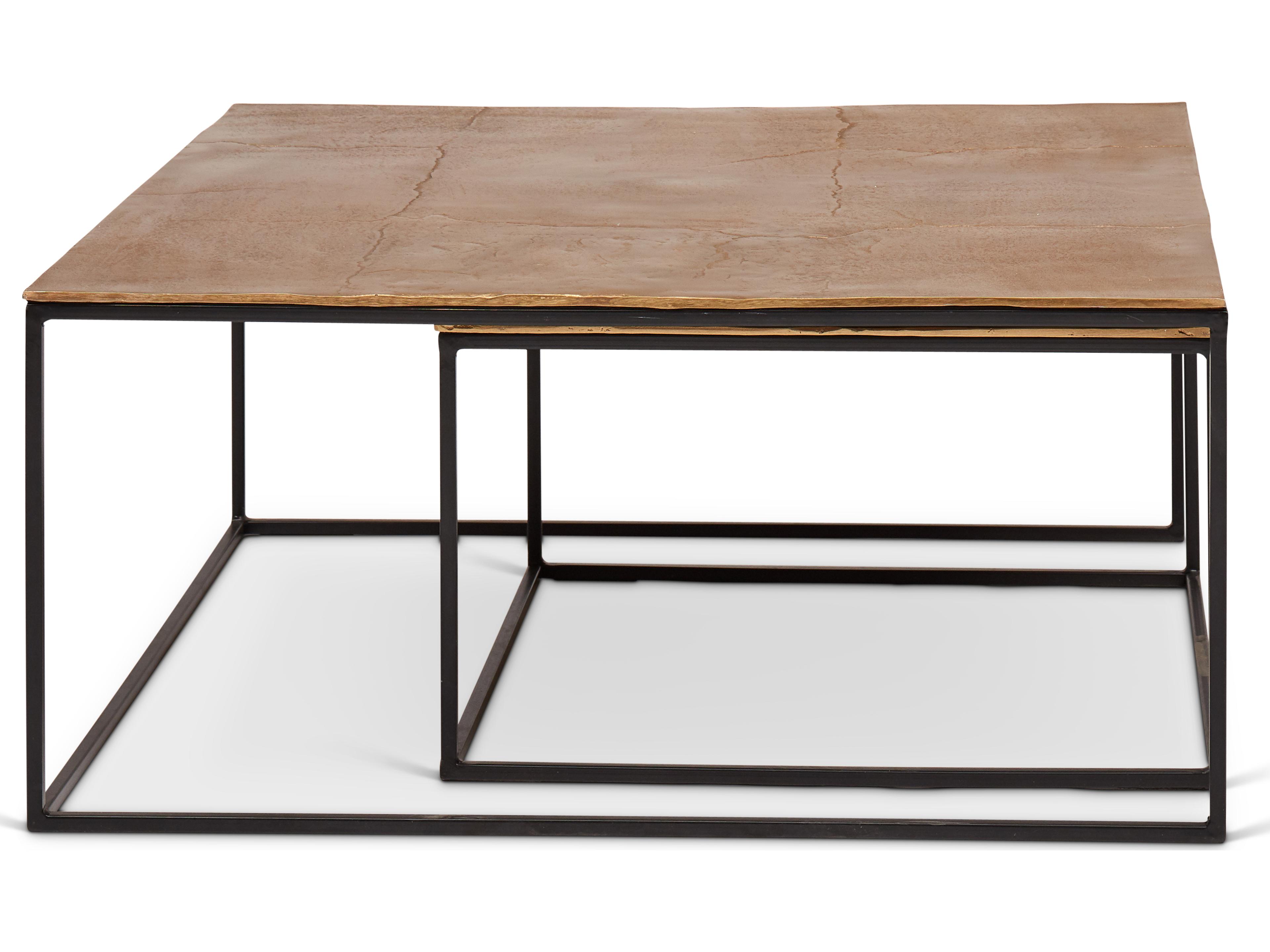 Urbia Mudra Square Metal Coffee Table