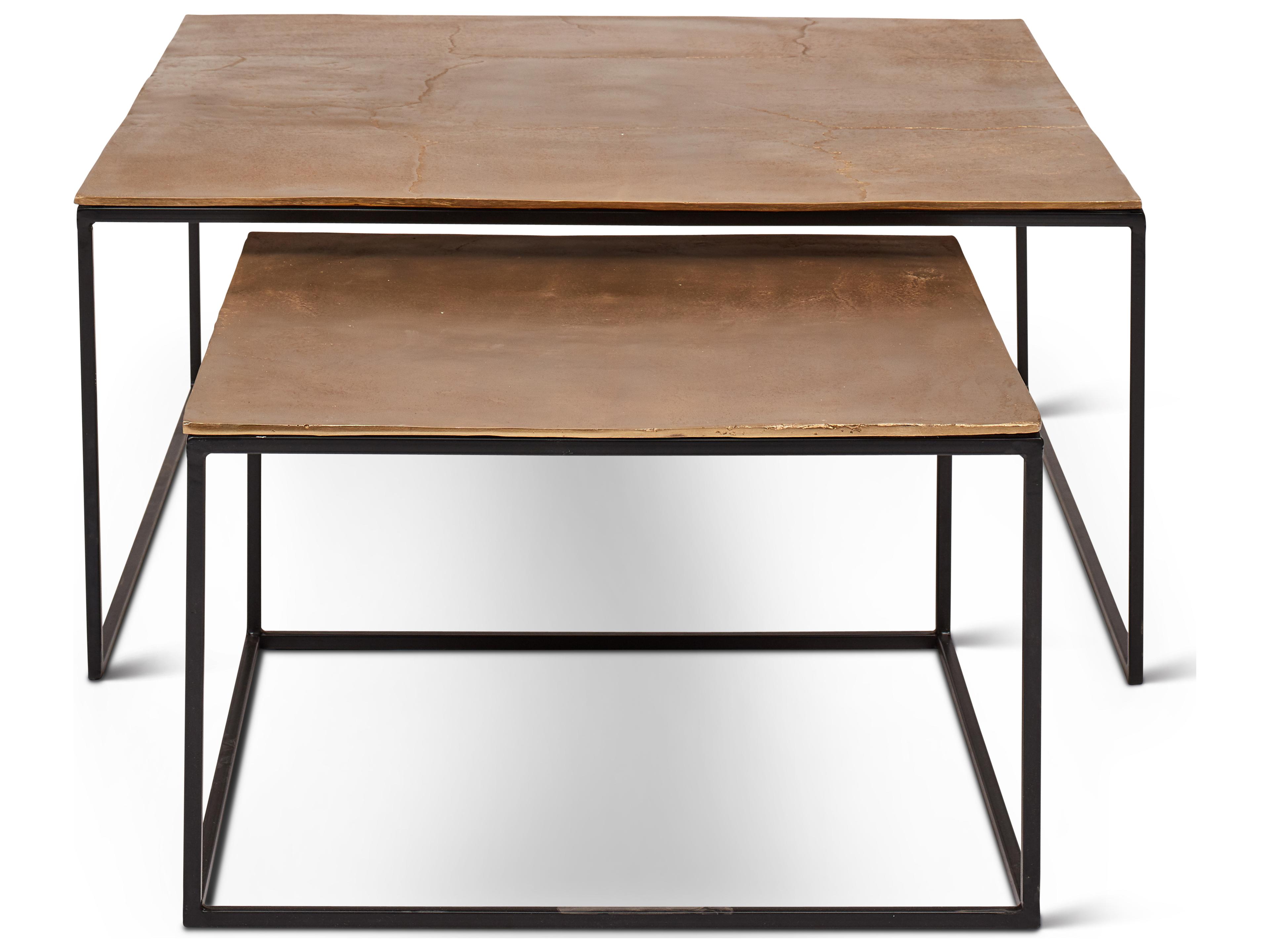 Urbia Mudra Square Metal Coffee Table