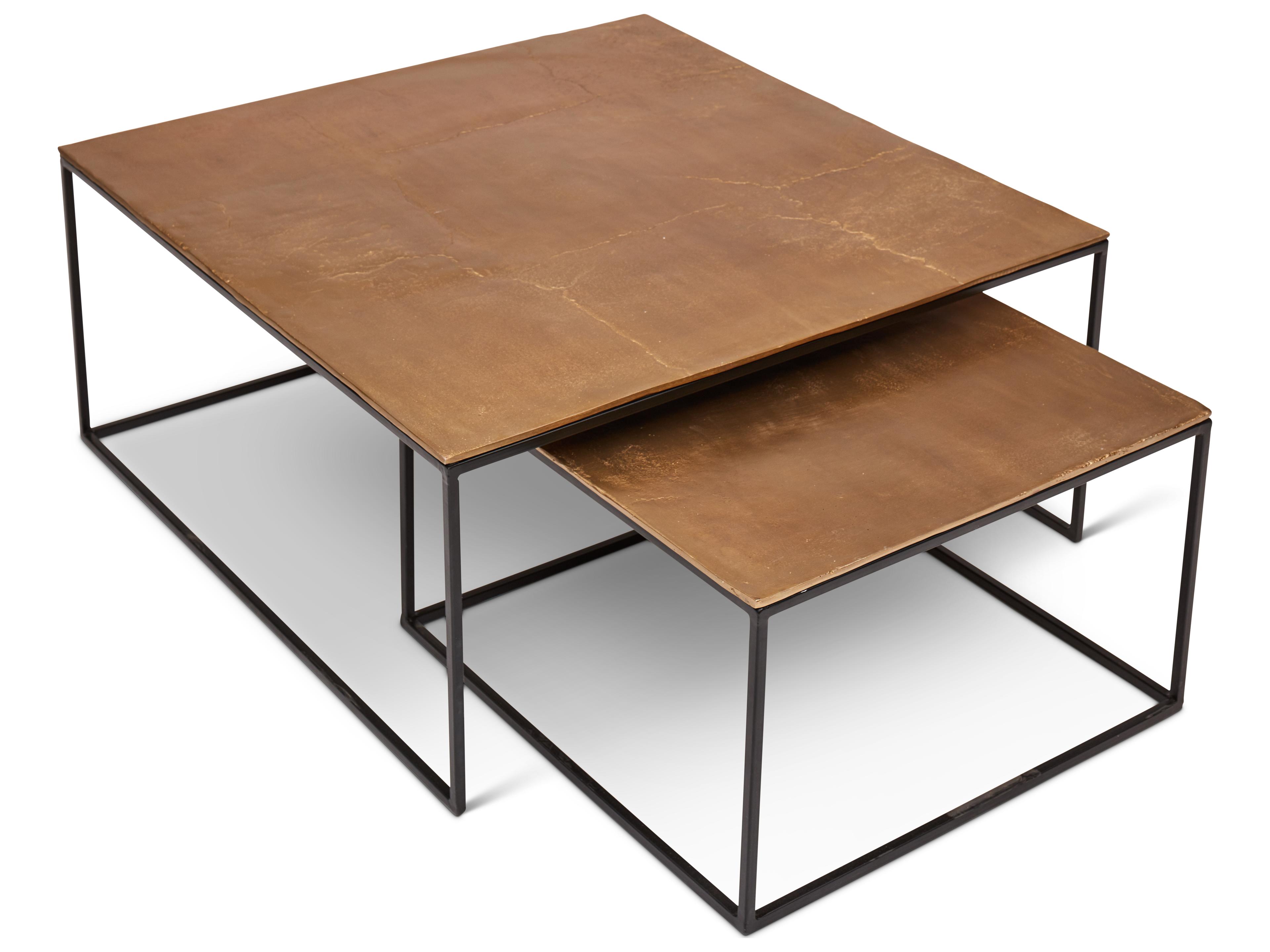 Urbia Mudra Square Metal Coffee Table
