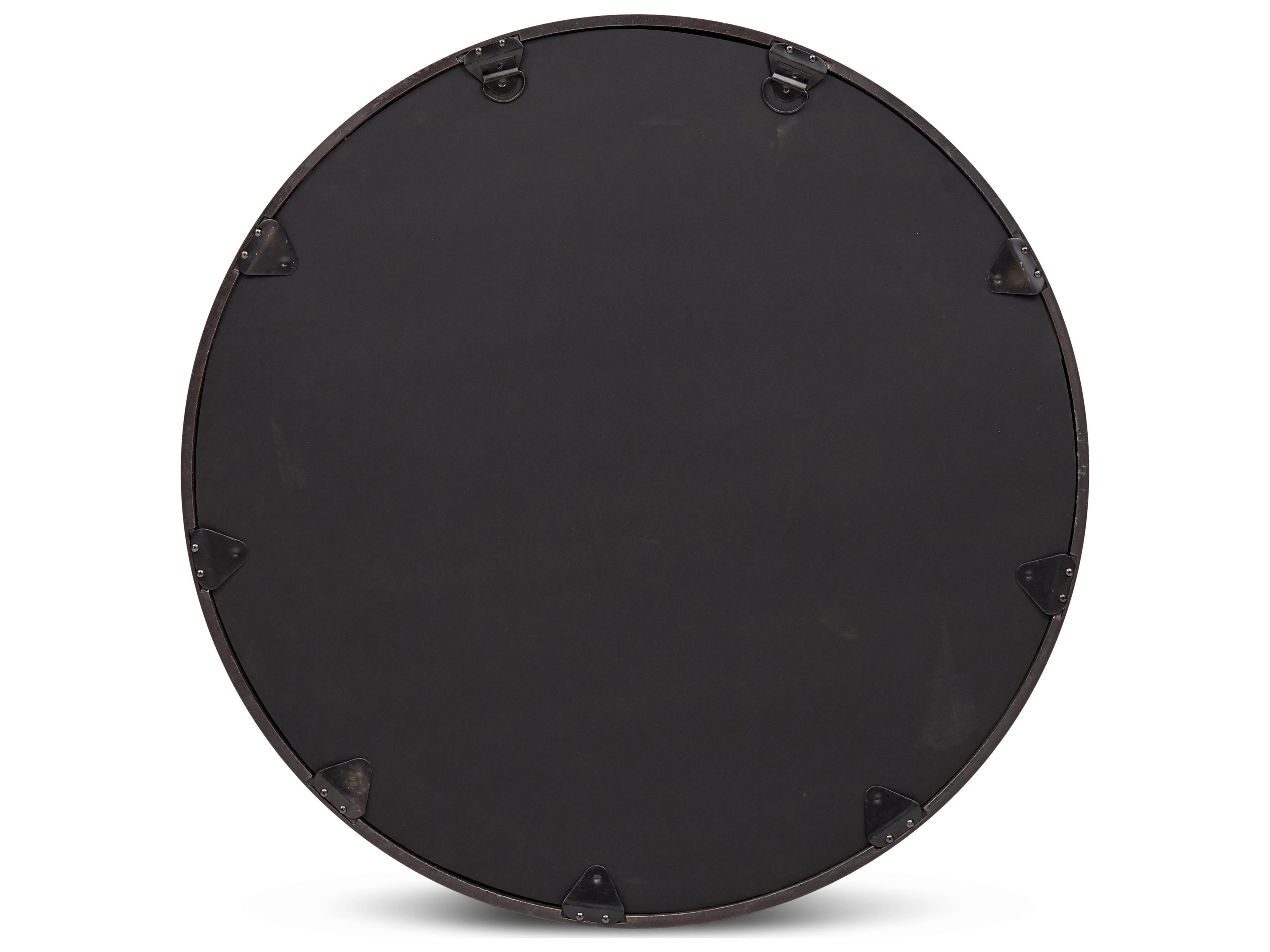 Urbia Elements Raw Bronze Round Wall Mirror