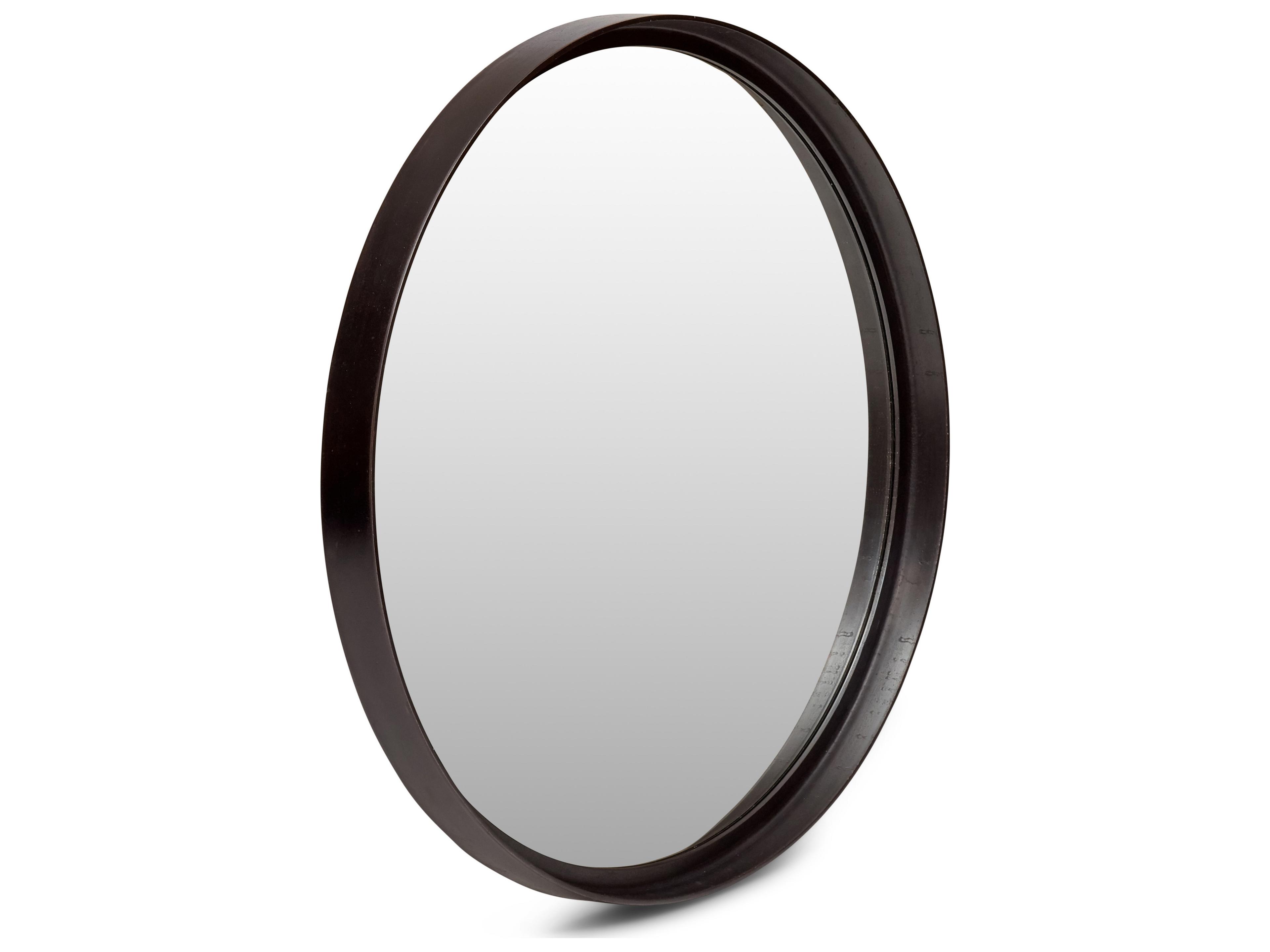 Urbia Elements Raw Bronze Round Wall Mirror