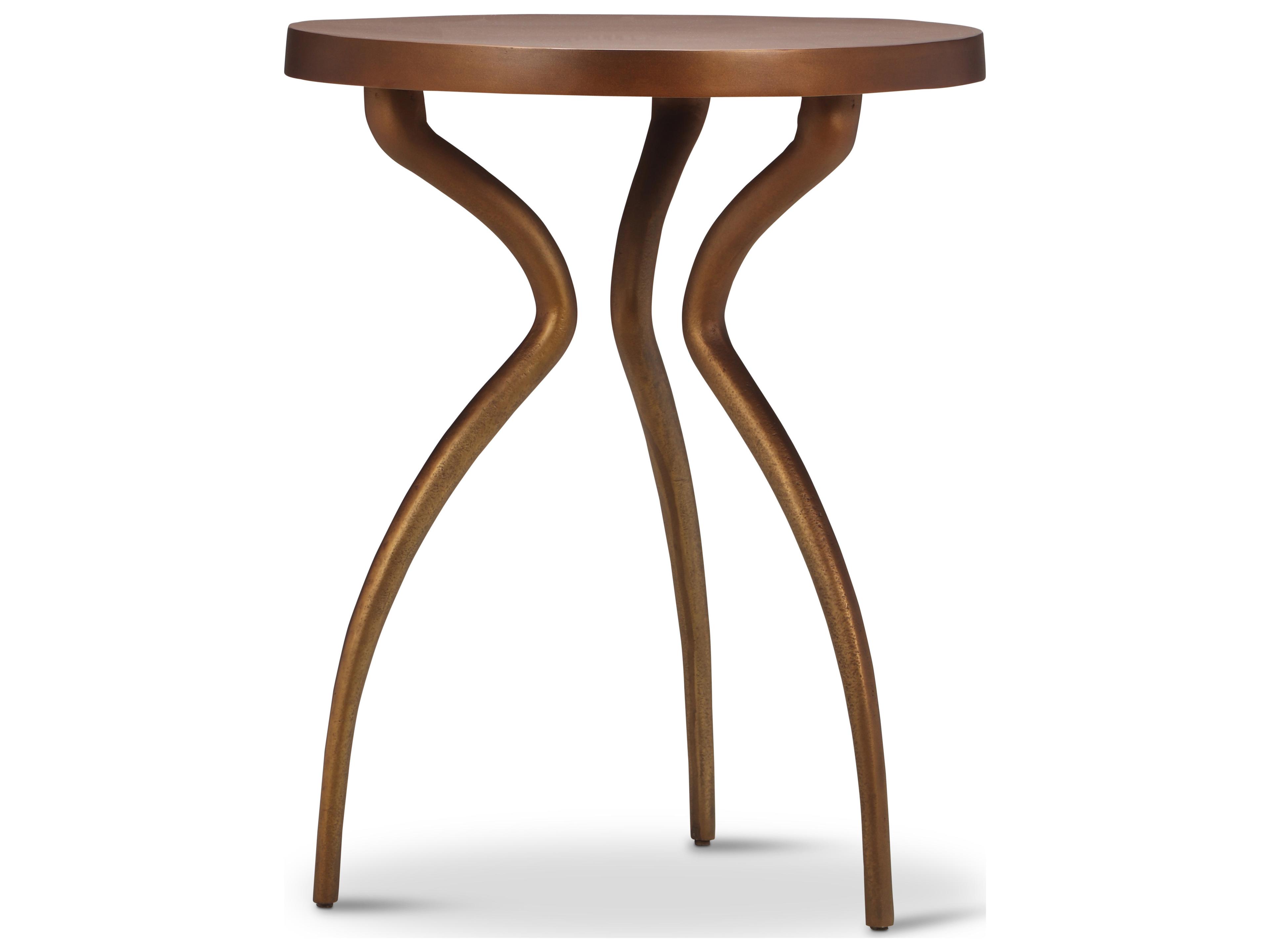 Sarp End Table Elements Reclaimed Aluminum