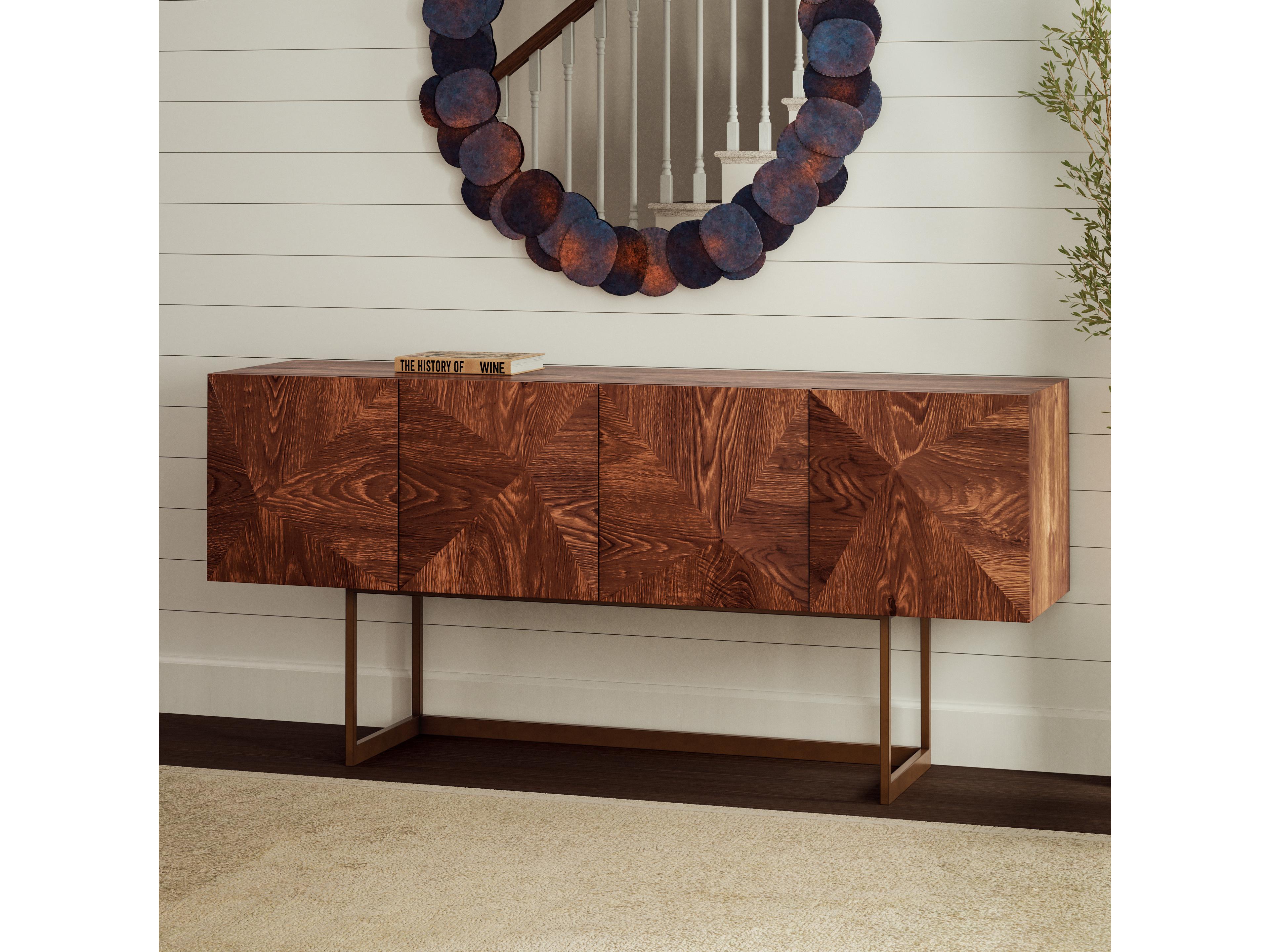 Urbia Elements Suri Round Cobalt Wall Mirror