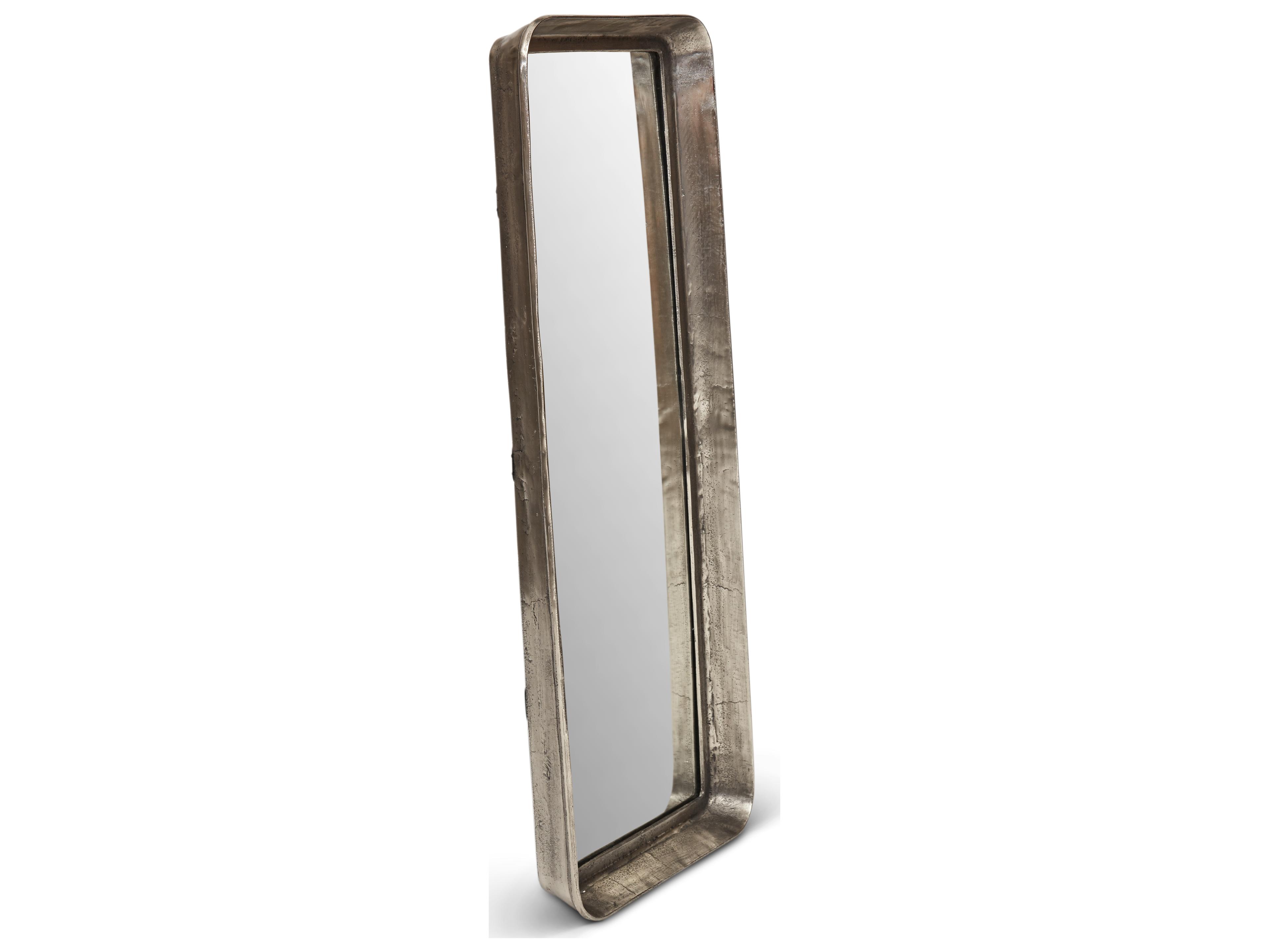 Urbia Vinod Vintage Silver Rectangular Floor Mirror