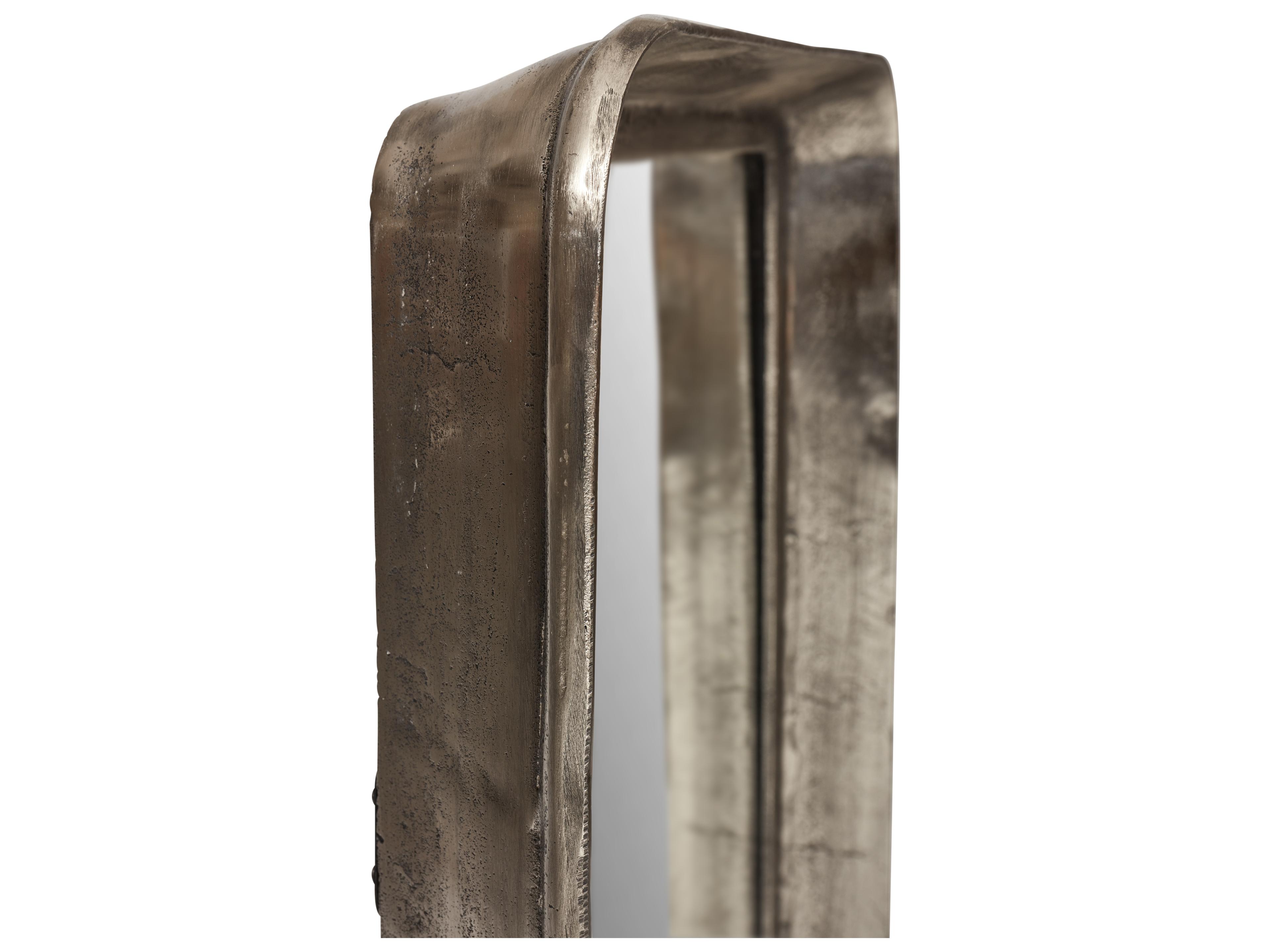 Urbia Vinod Vintage Silver Rectangular Floor Mirror