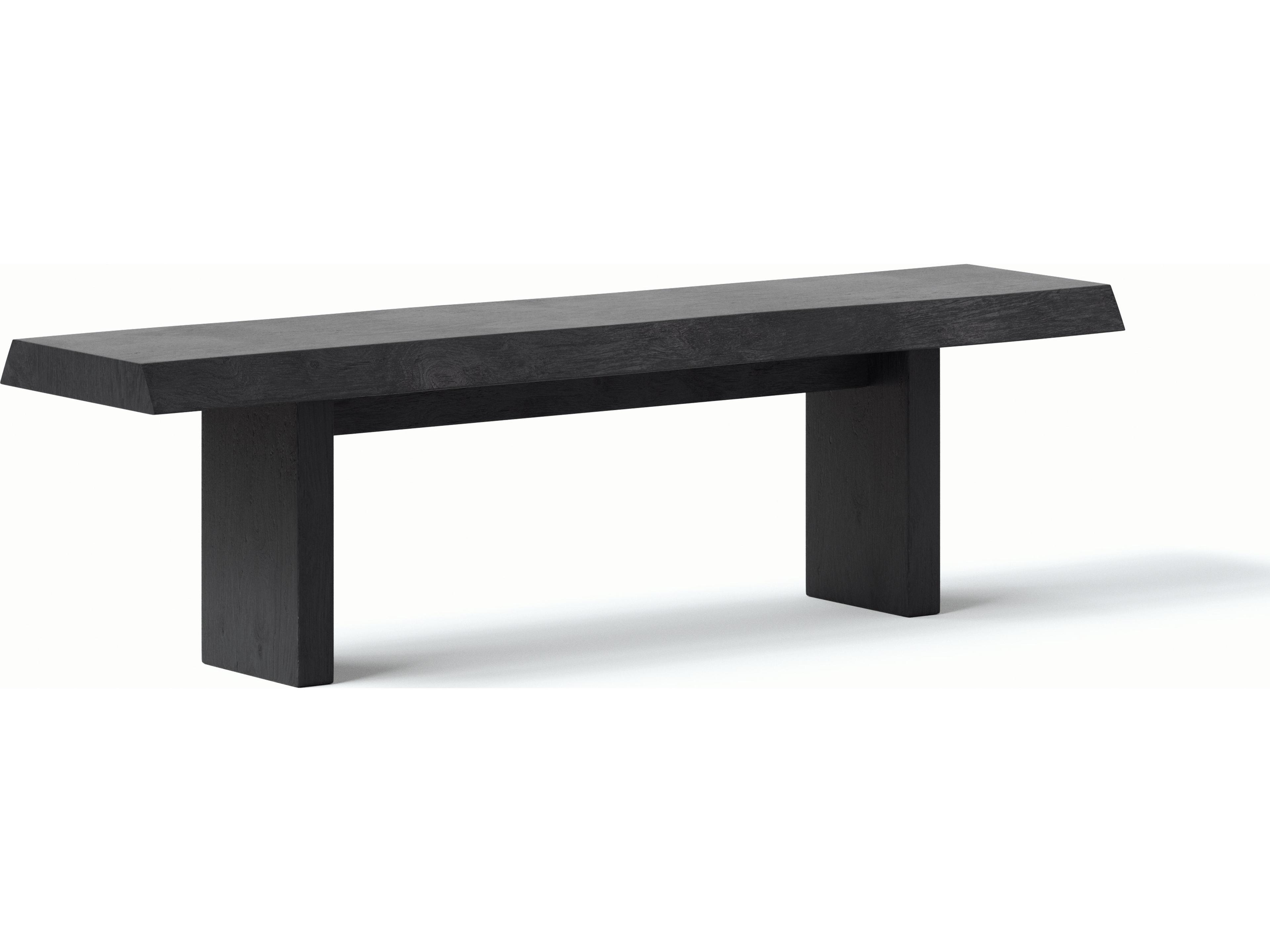 Urbia Brooks Ebonized Black Accent Bench