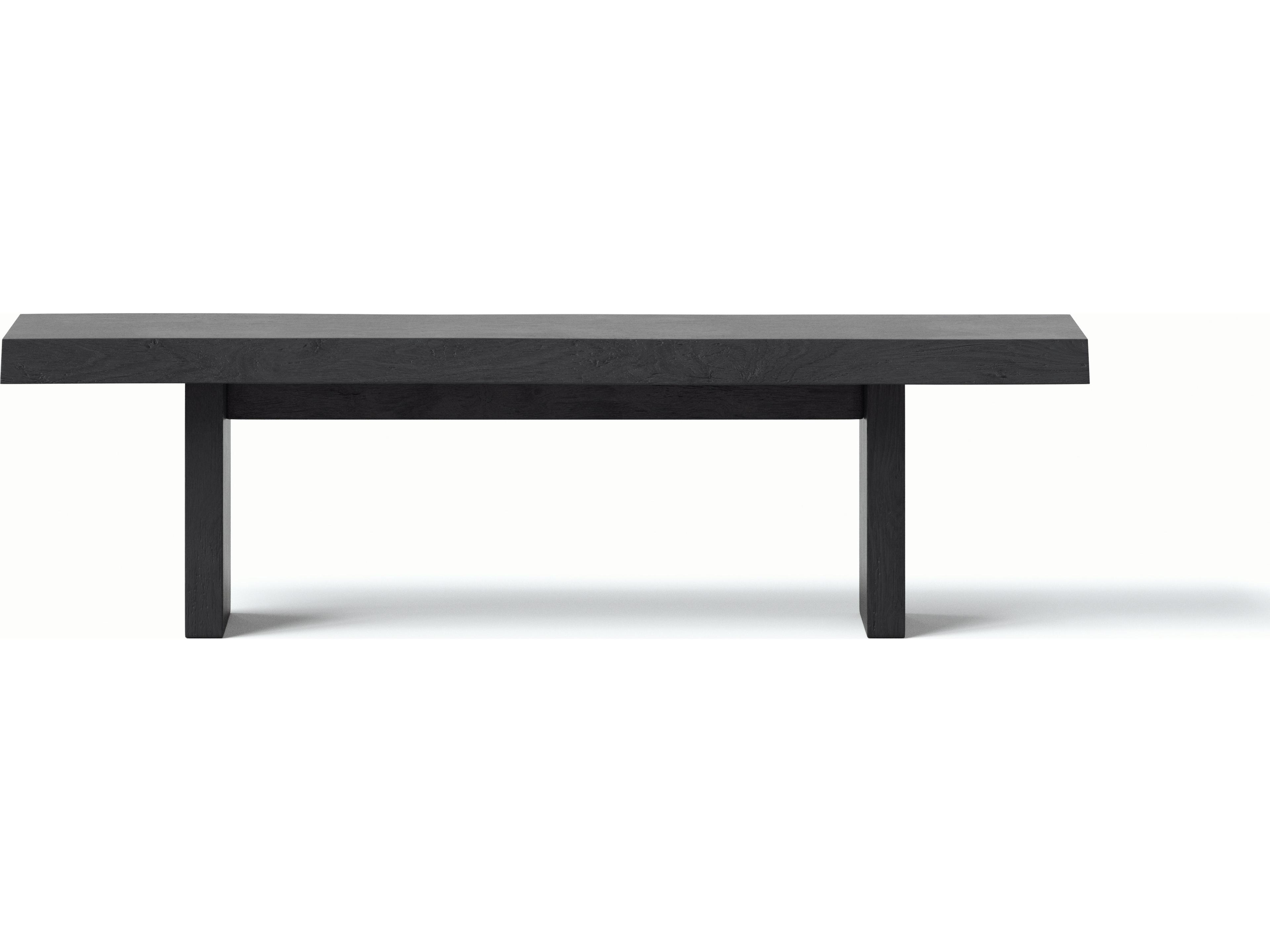 Urbia Brooks Ebonized Black Accent Bench